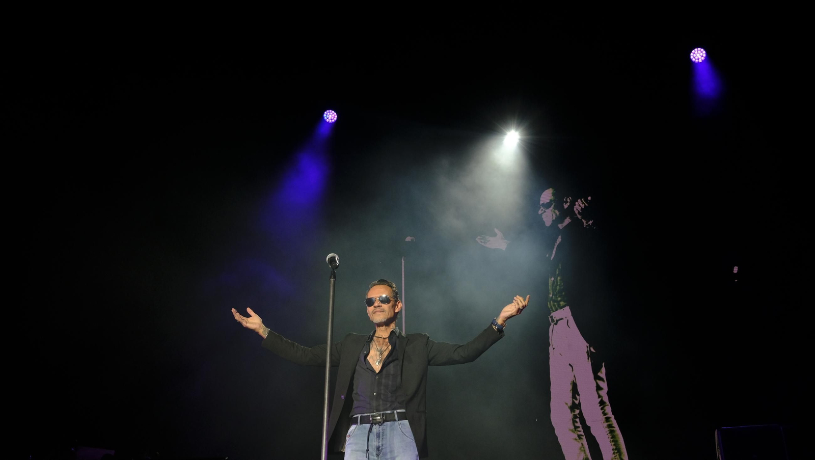 Concierto de Marc Anthony en Roquetas, en imágenes