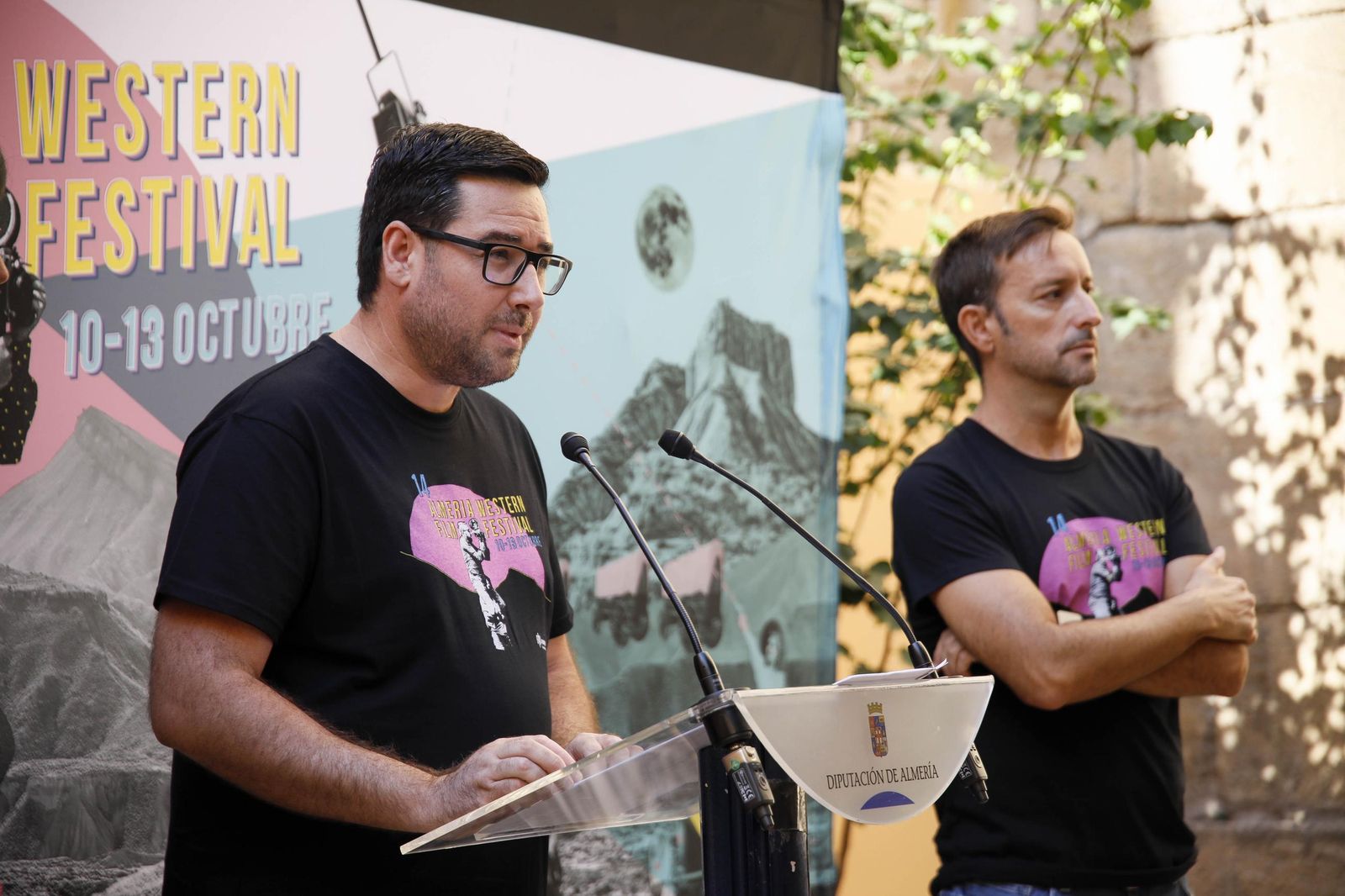 Las imágenes de la presentación de la XIV edición del Almería Western Film Festival