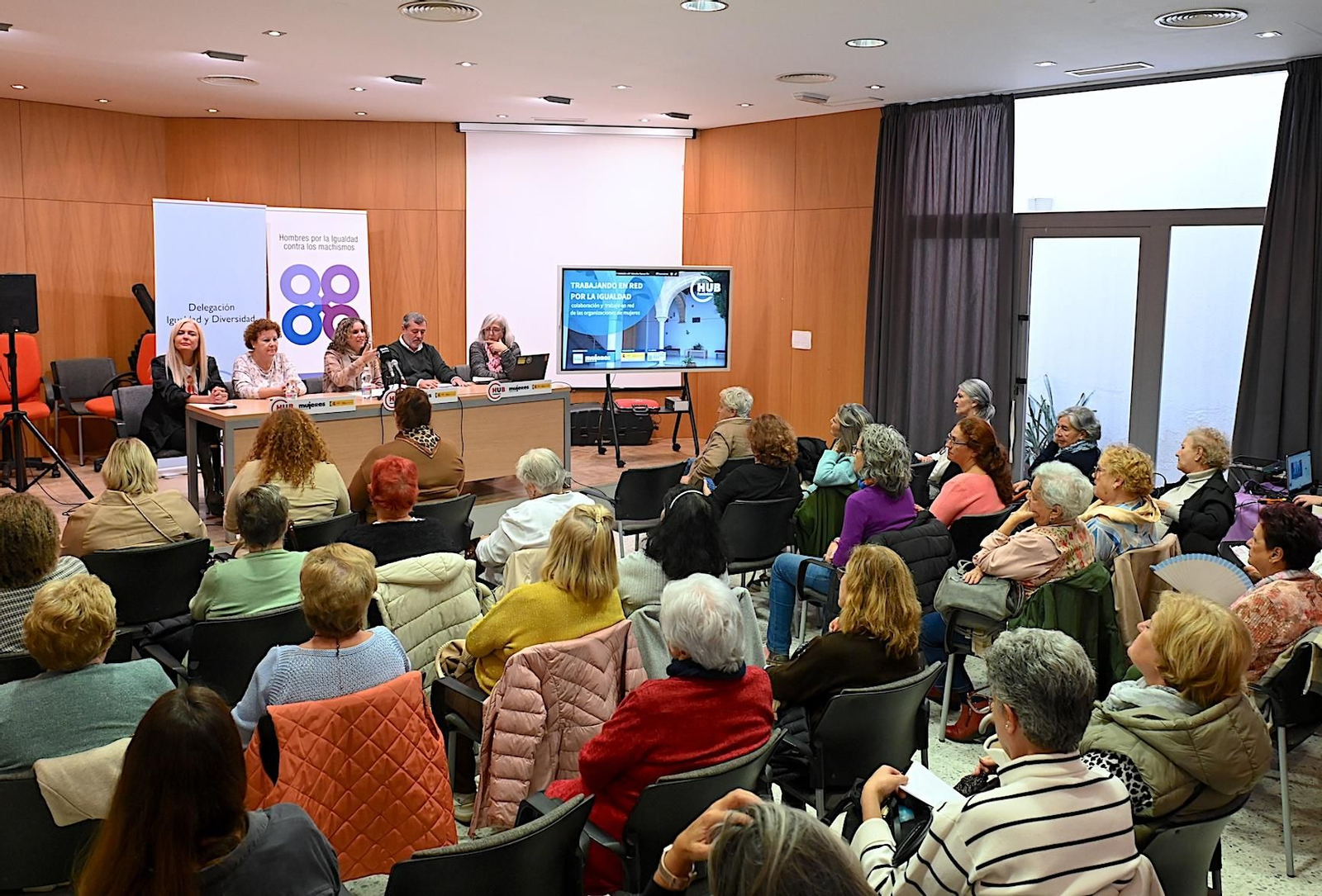 Jornadas en Red por la Igualdad en la Casa de las Mujeres.