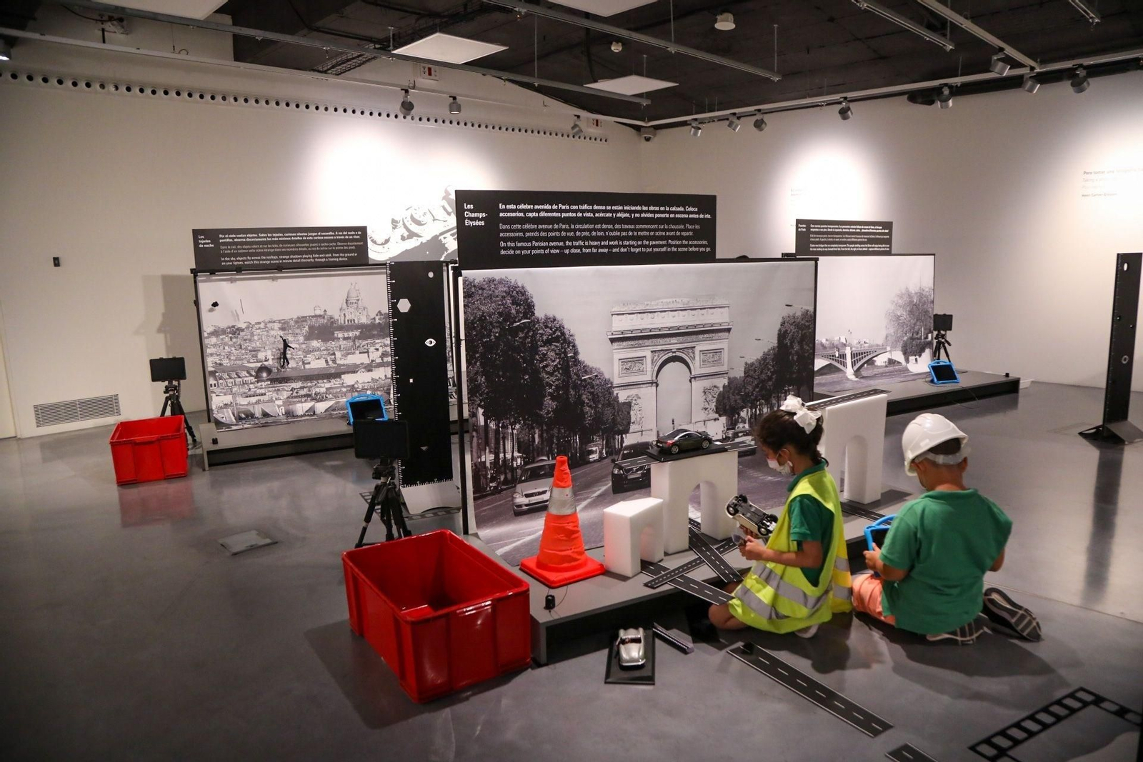El taller interactivo ‘A cada cual su punto de vista’, en el Pompidou.