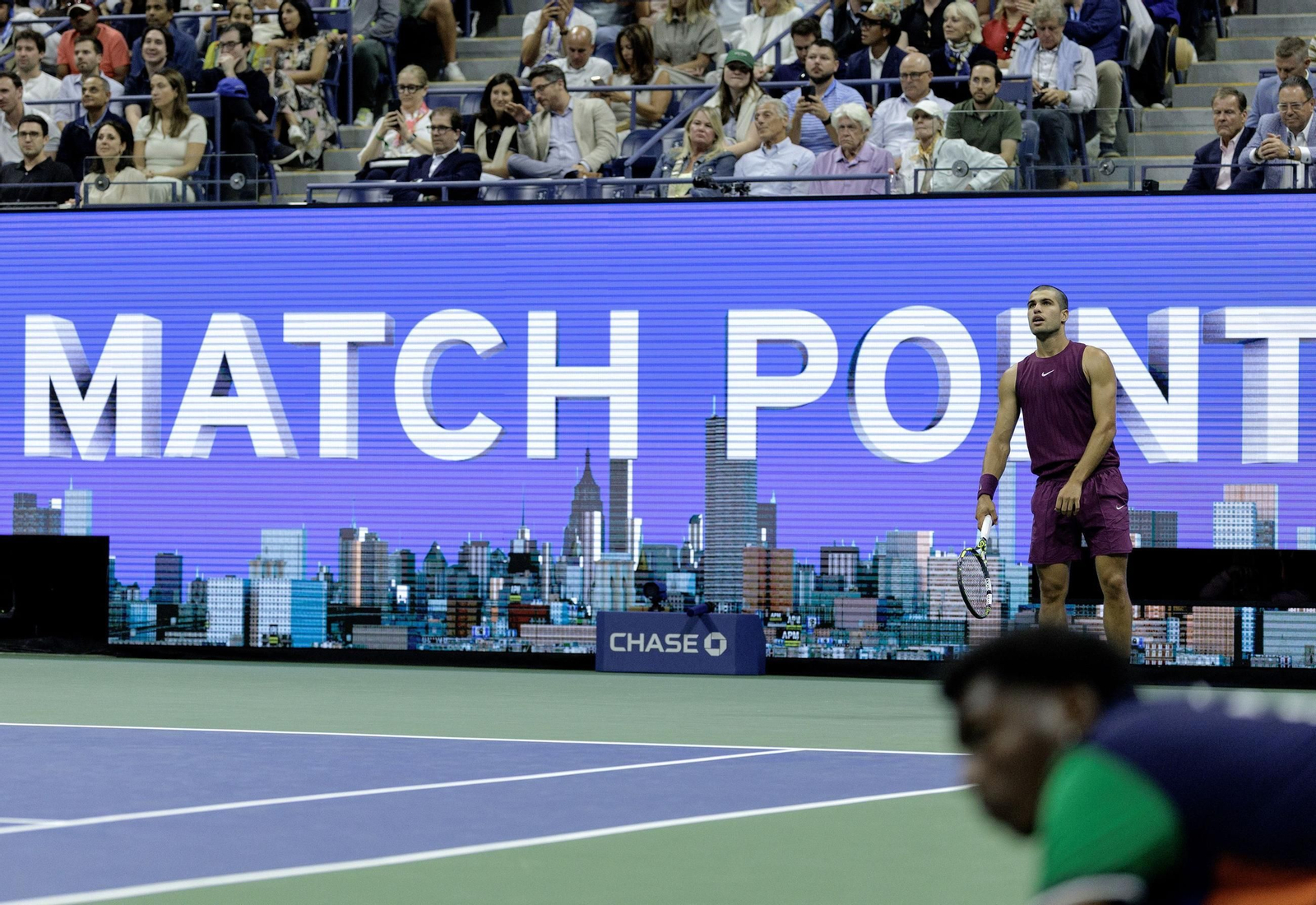 Las fotos del demoledor Alcaraz en la segunda ronda del US Open