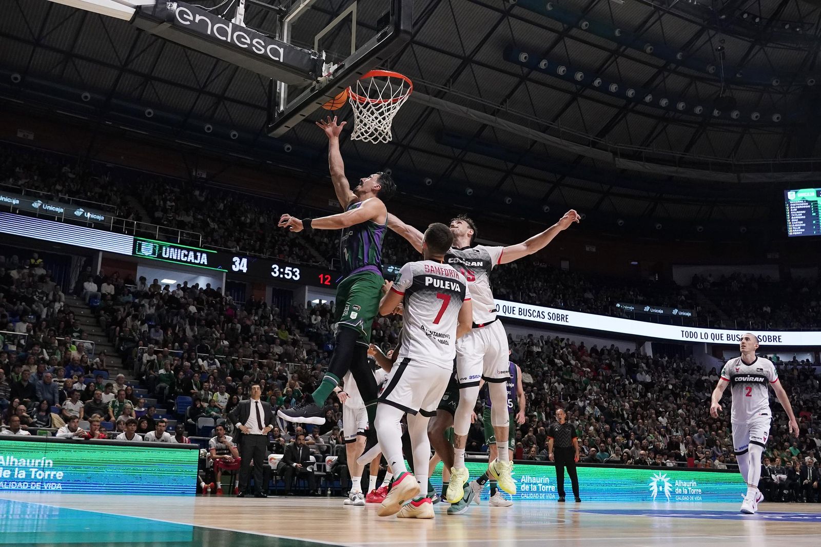 Las imágenes del Unicaja-Covirán Granada