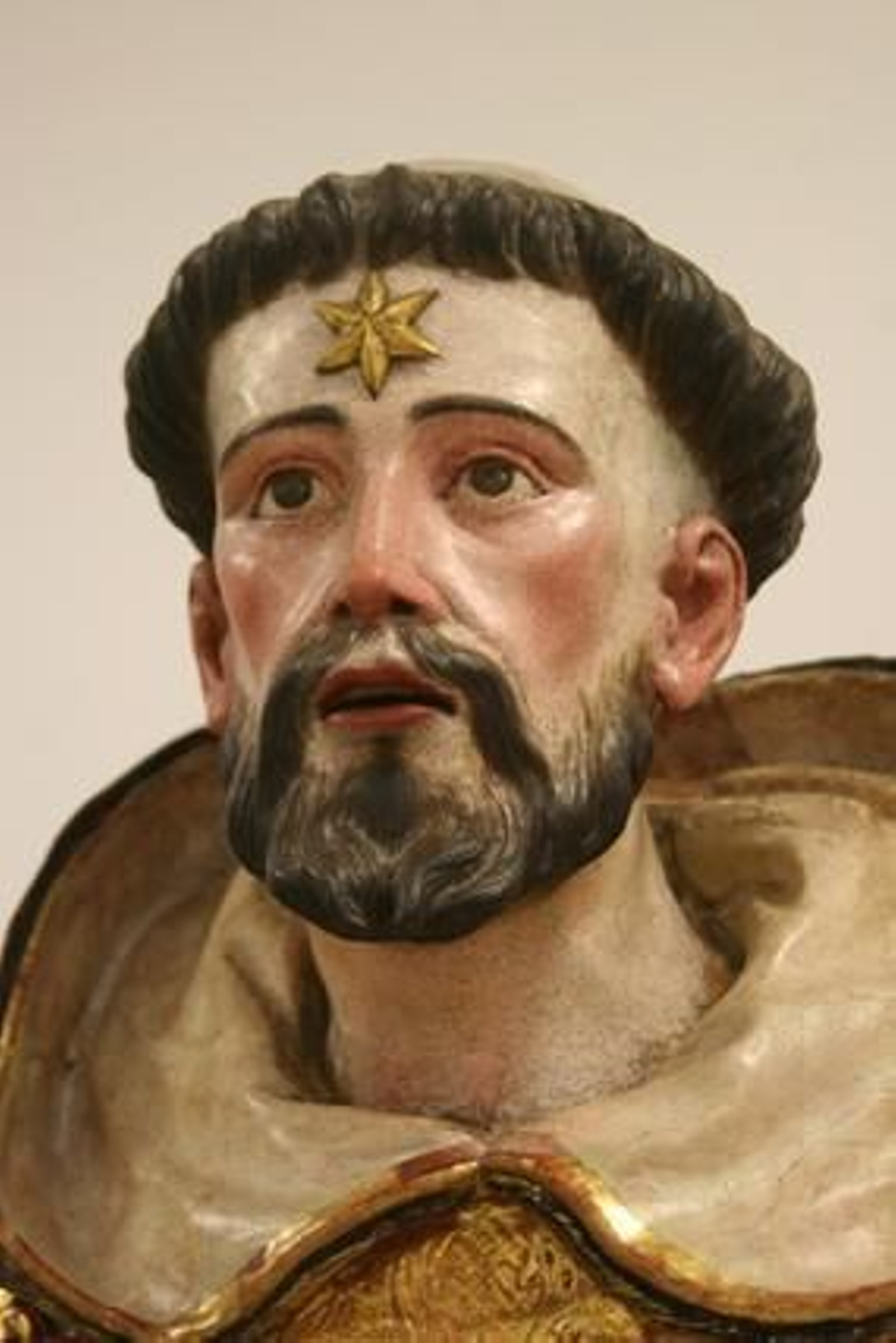 Detalle de Santo Domingo tras la restauración.