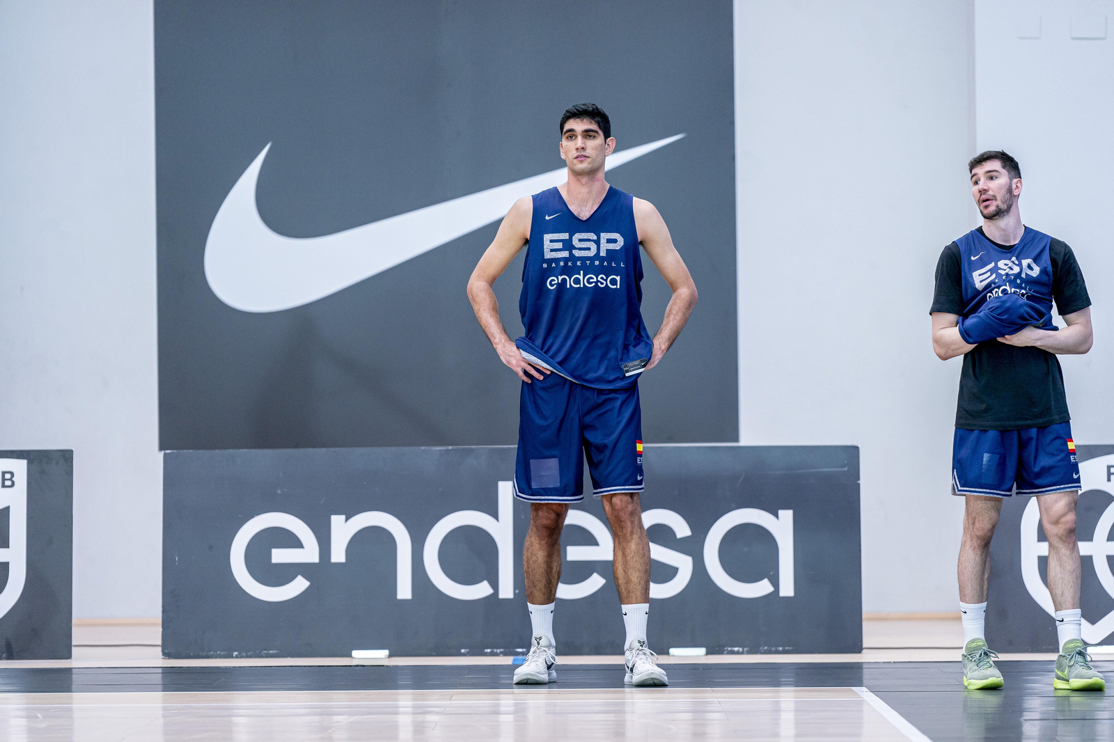 La selección española sigue trabajando en Madrid La selección española sigue trabajando en Madrid