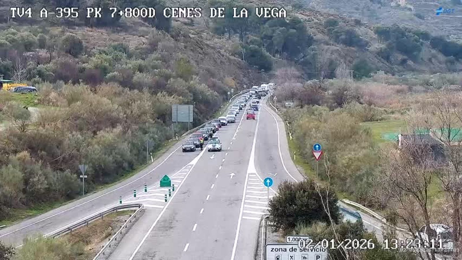 Corte en Cenes de la Vega.