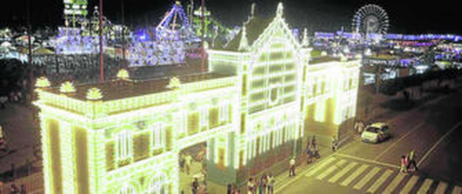 Recinto ferial de la Vega de Acá, que fue inaugurado hace cinco años.