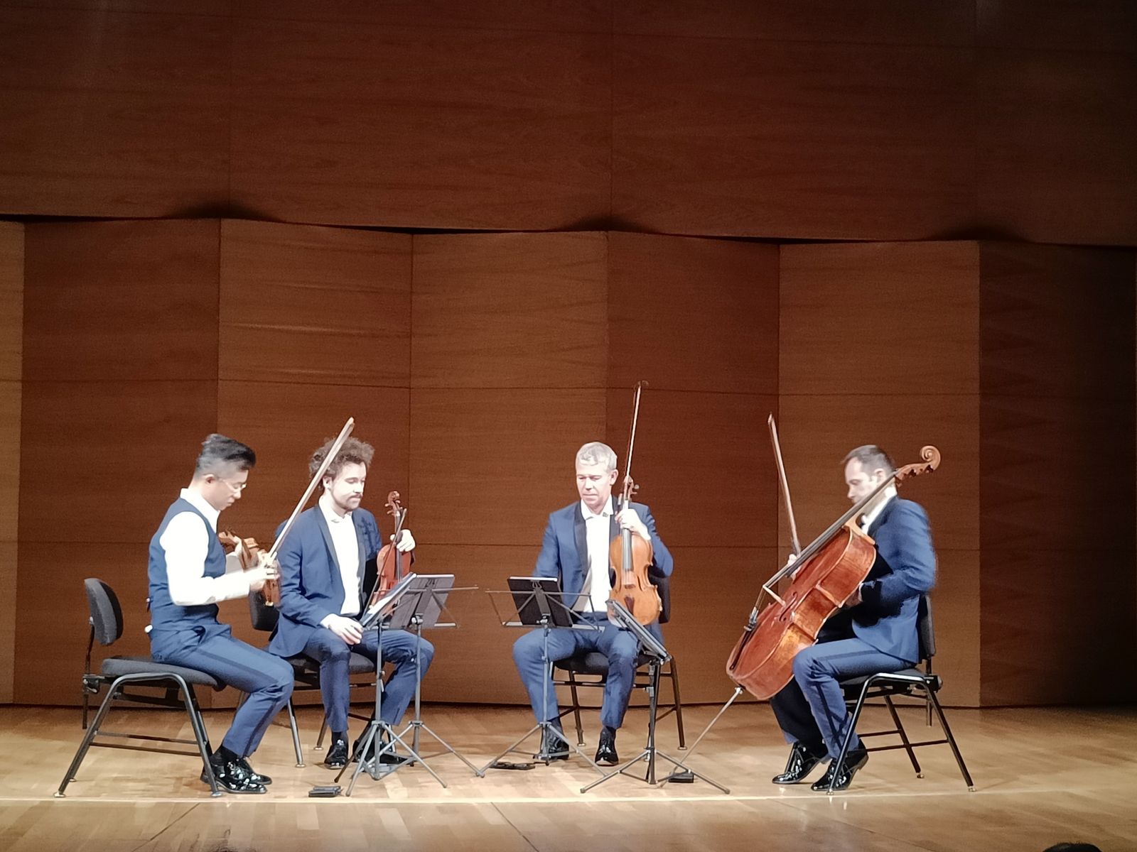 Quatuor Diotima y Ligeti.