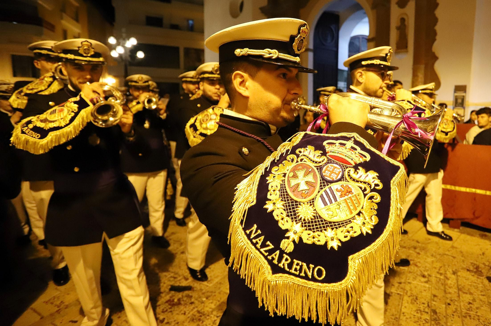 Imágenes del Nazareno en la madrugá de Huelva