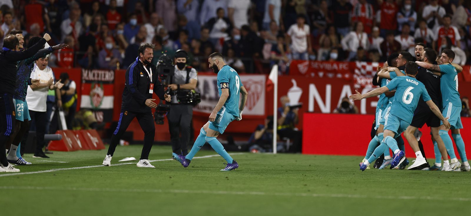 Las imágenes del Sevilla- Real Madrid