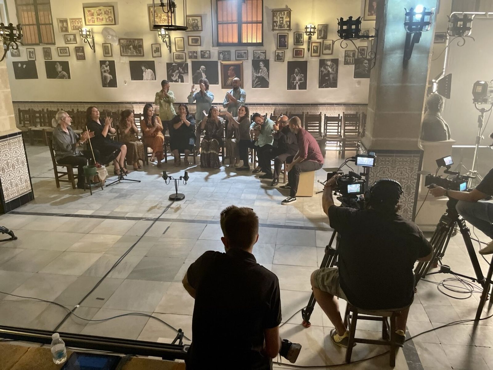 El Centro Cultural Flamenco Don Antonio Chacón, un plató de televisión