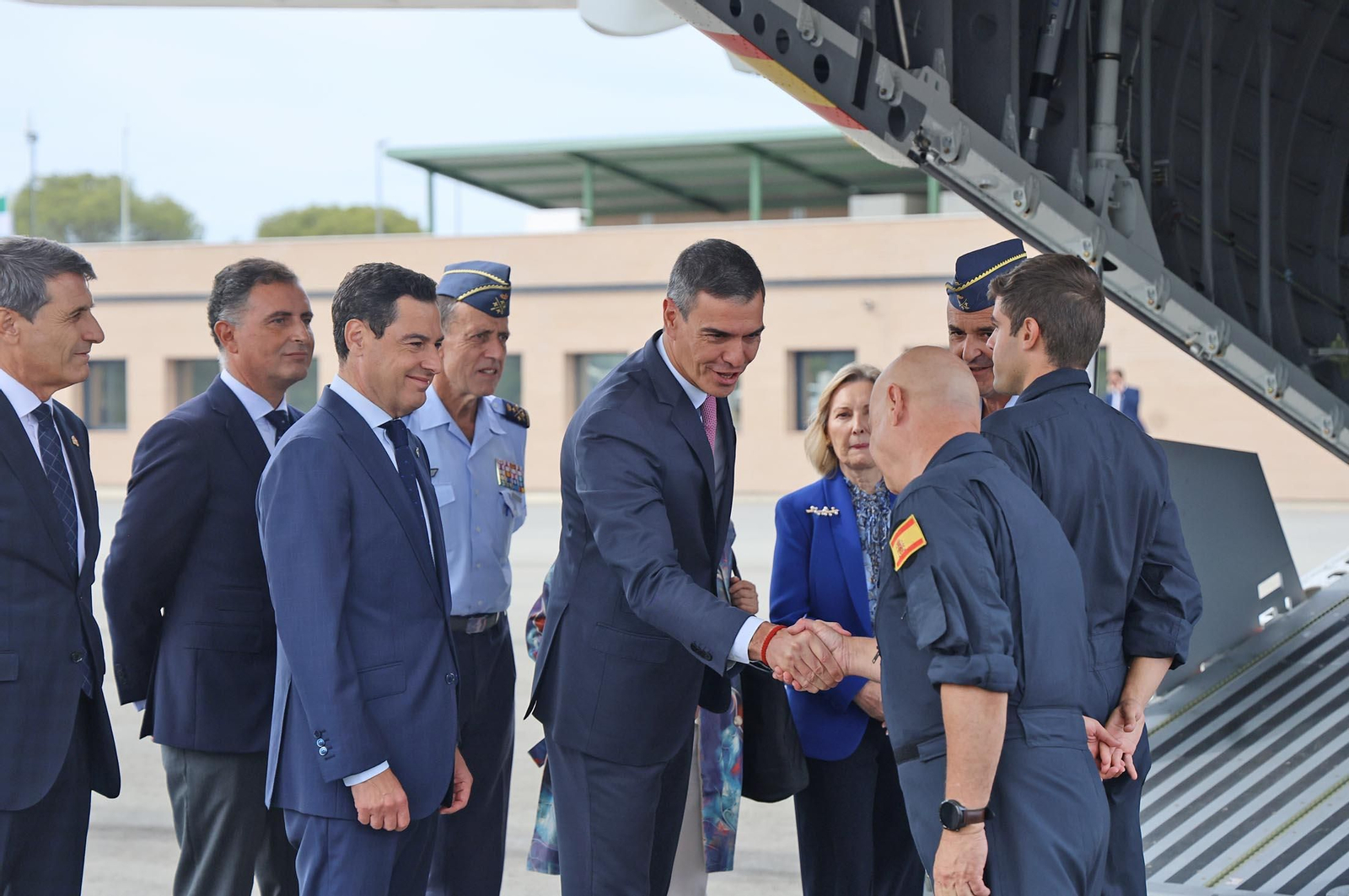 Imágenes de la inauguración del CEUS por Pedro Sánchez en Moguer