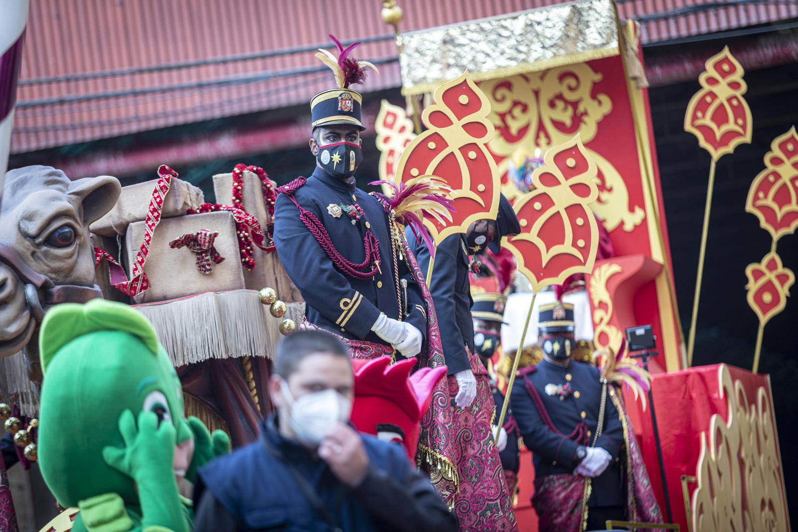 Imágenes de los Reyes Magos en Cádiz