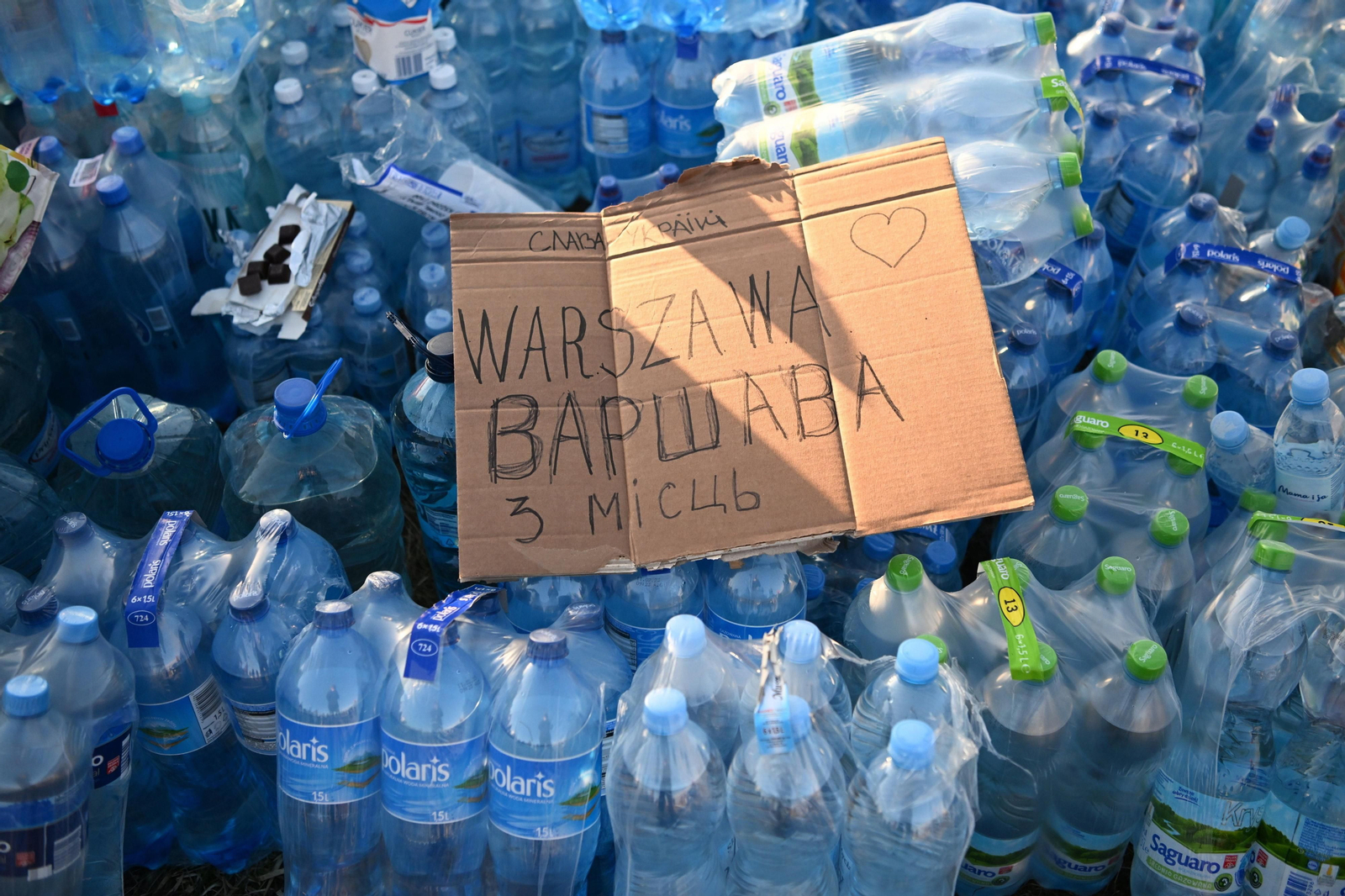 Imágenes del tercer día de guerra en Ucrania