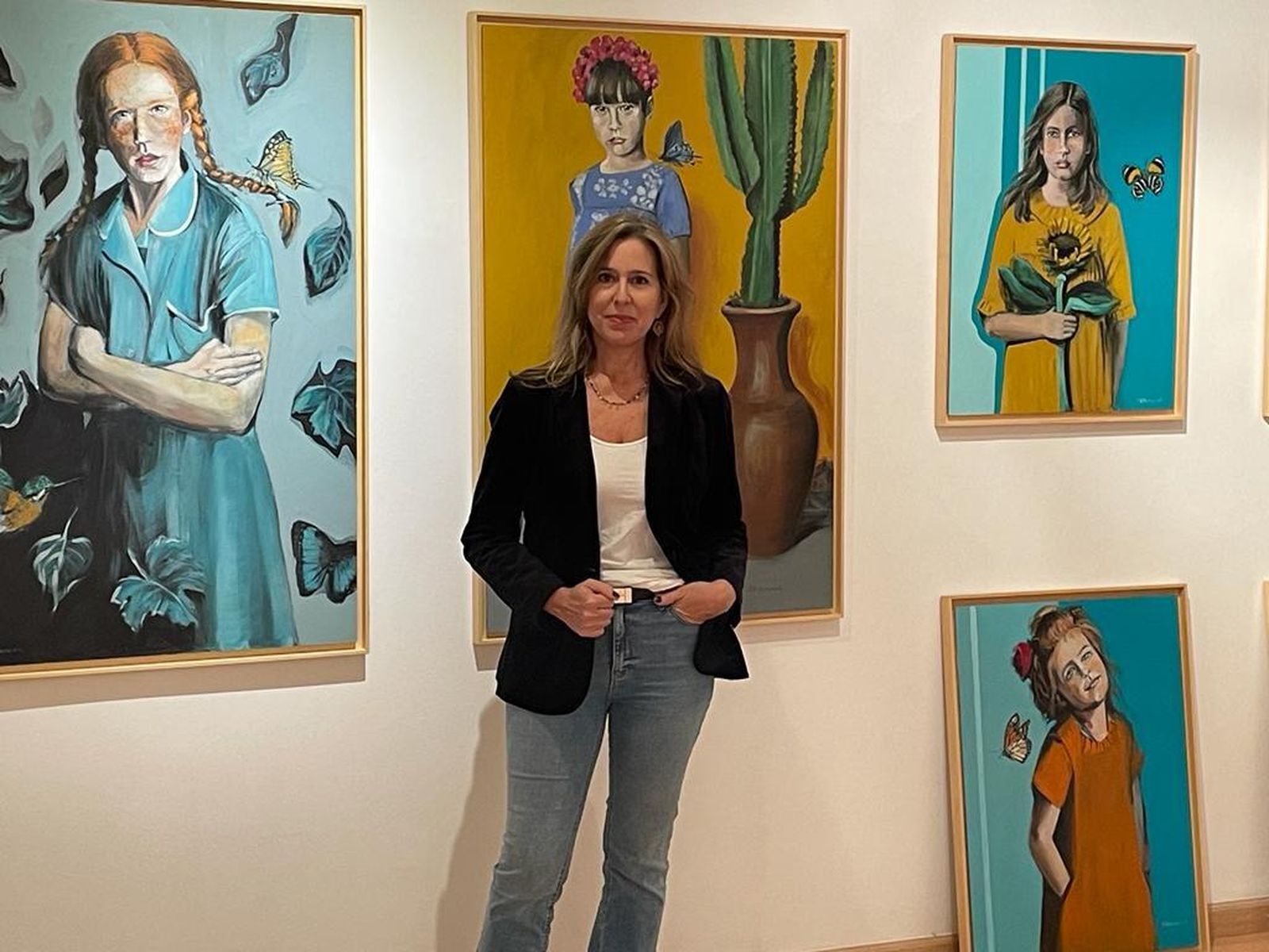 Gloria Sánchez-Cañaveral expone 'Paisajes y otros retratos' en la sala David Puentes.