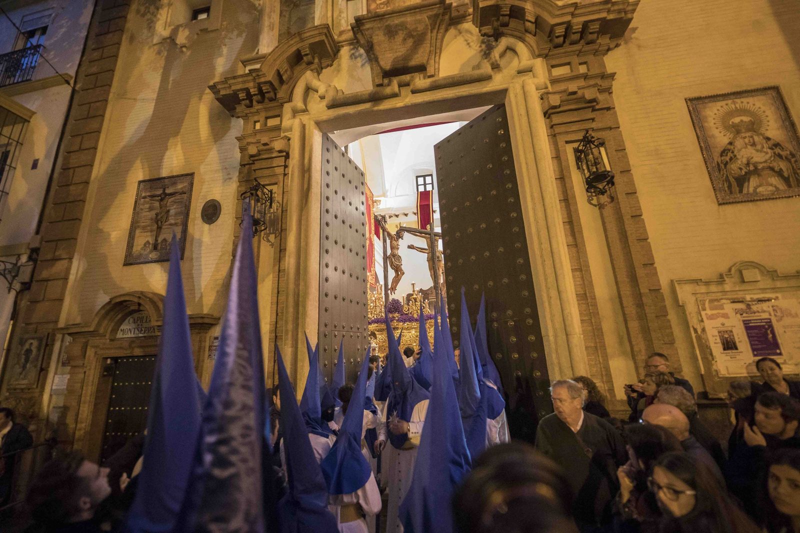Fachada de la Capilla de Montserrat que se reproducirá en una de las portadas del Corpus.