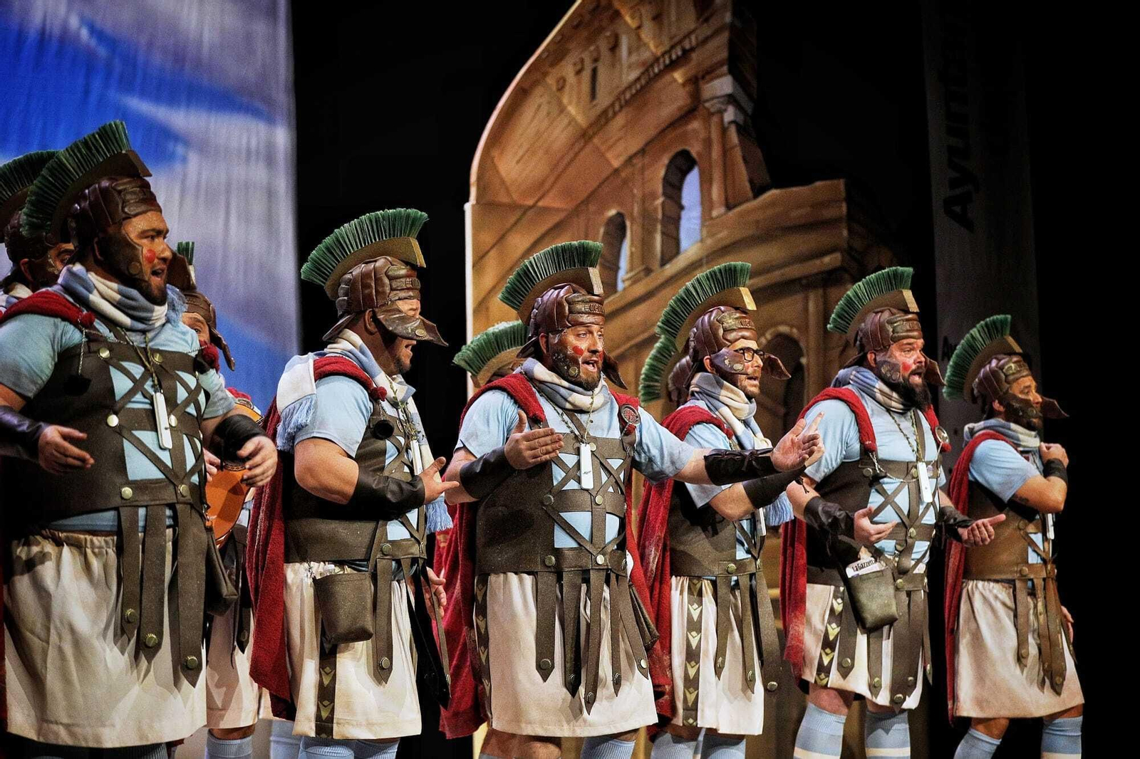 Chirigota 'La chirigota del Lazio'.