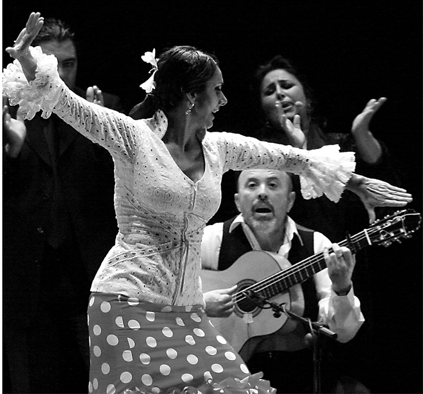 Manuela Ríos fue una de las protagonistas de esta fiesta.