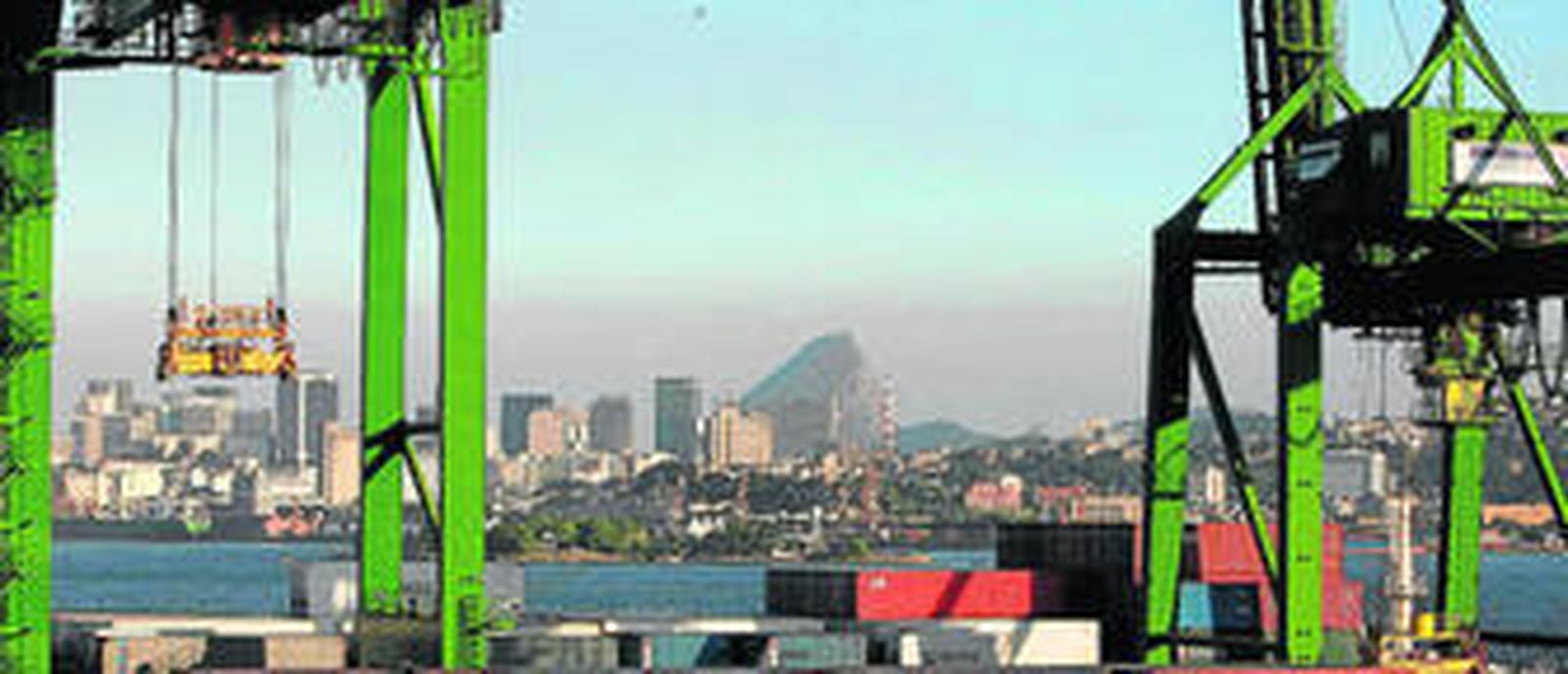 Imagen del puerto de Río de Janeiro.