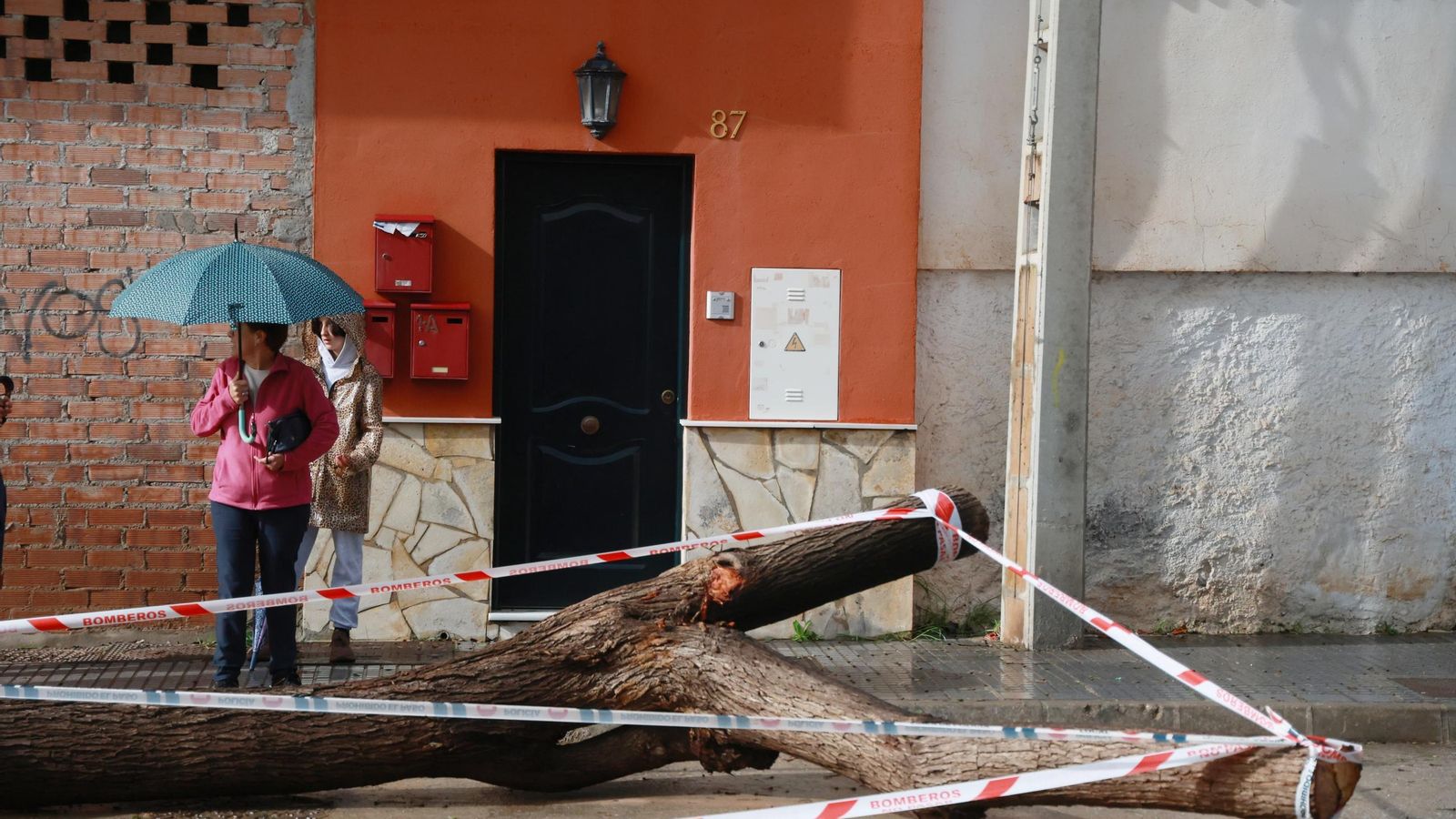 El distrito malagueño de Campanillas tras las lluvias de la borrasca 'Laurence', en imágenes