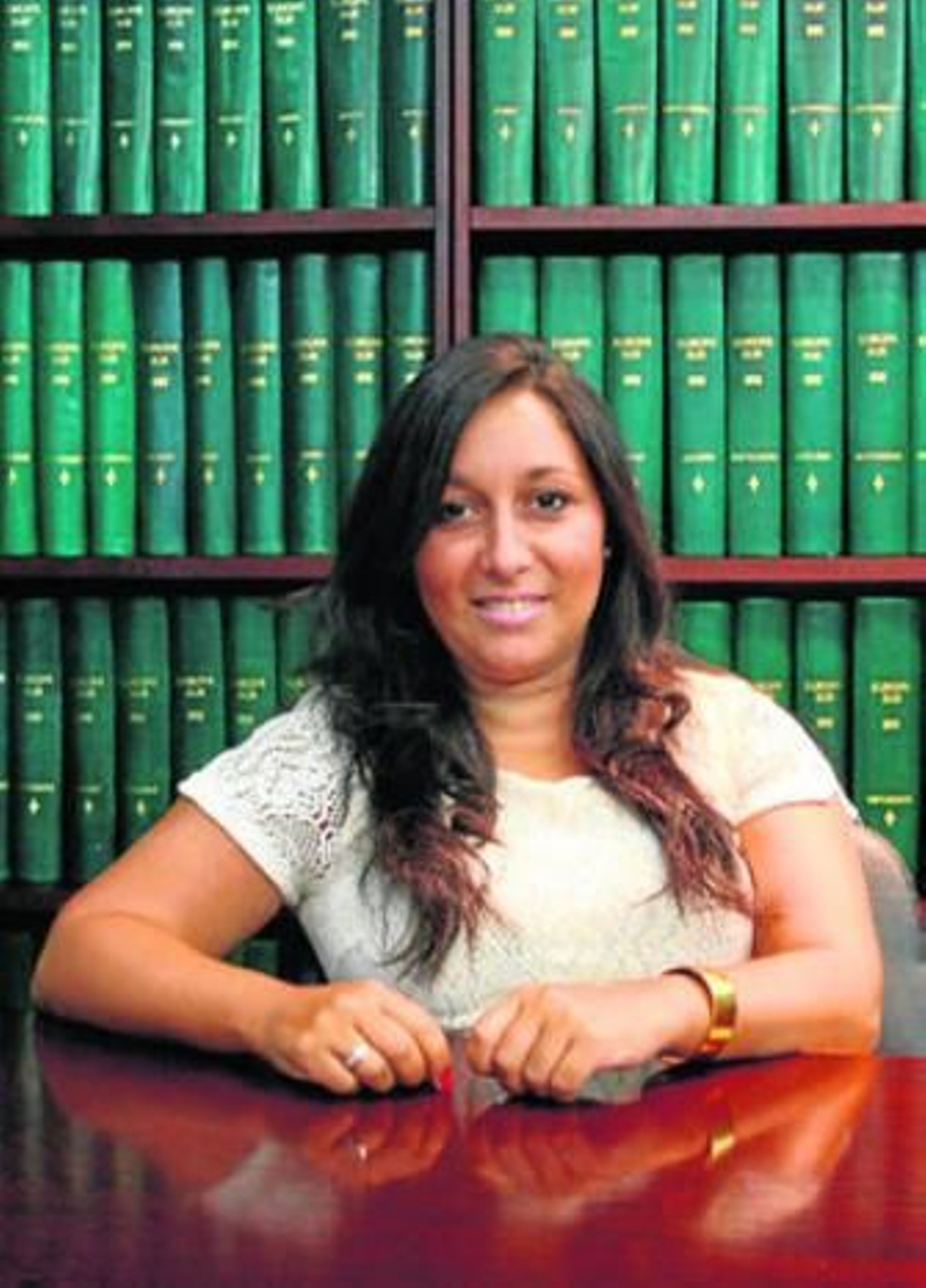 Macarena García en unas dependencias de 'Europa Sur'.