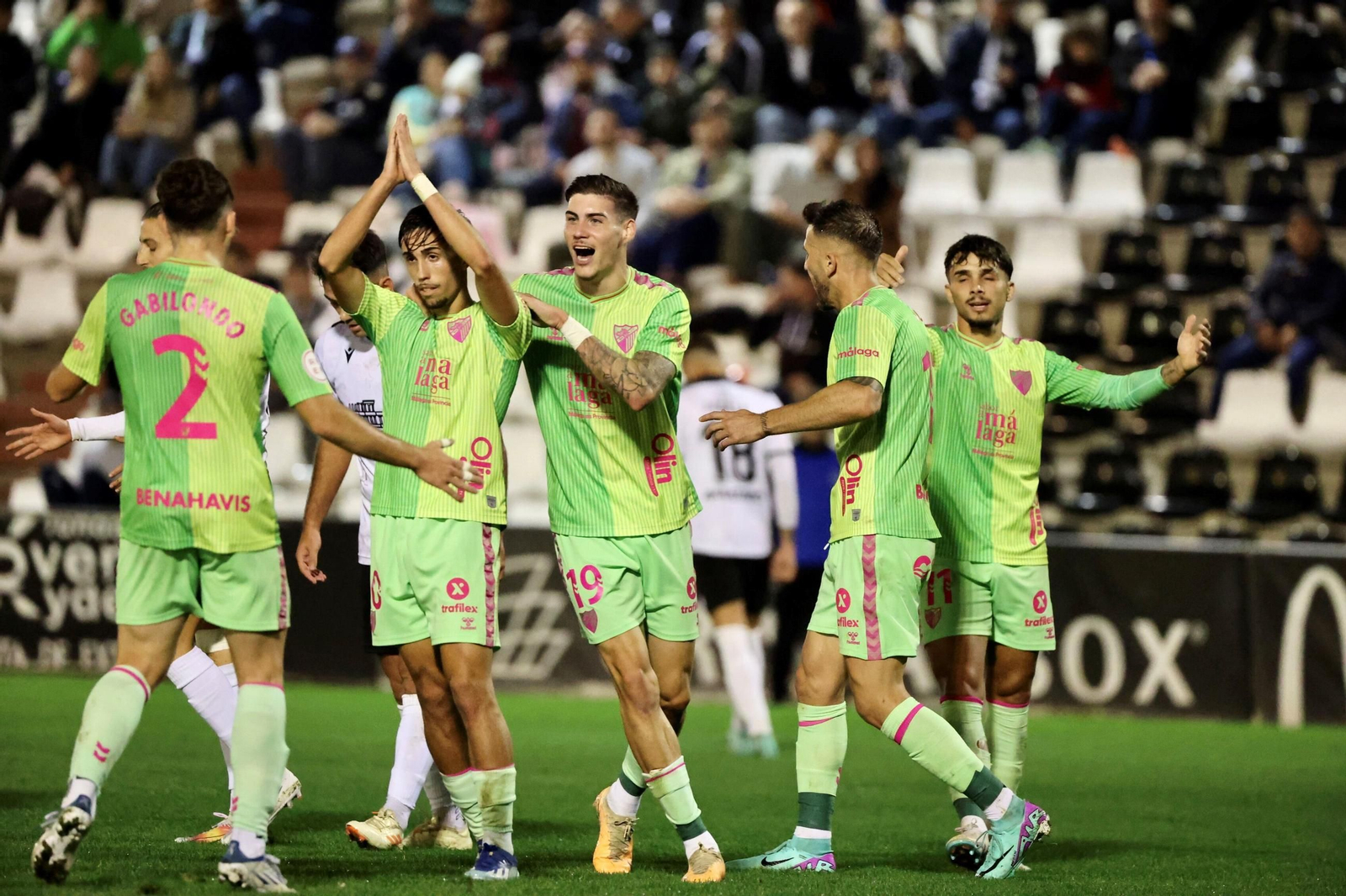 Roberto, su paso por el Málaga CF en fotos