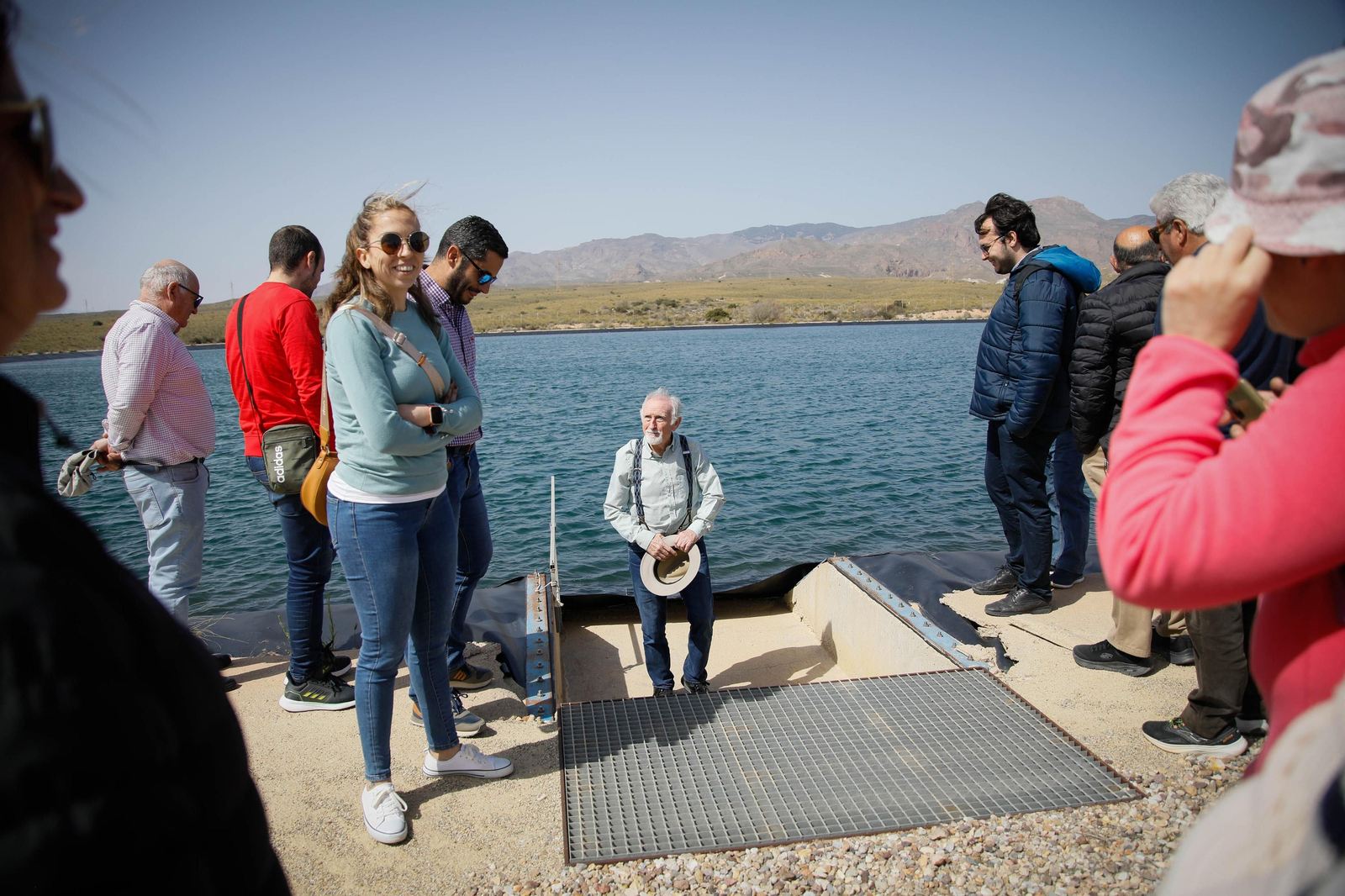 CUCN visita la desaladora de Carboneras y las balsas de Níjar