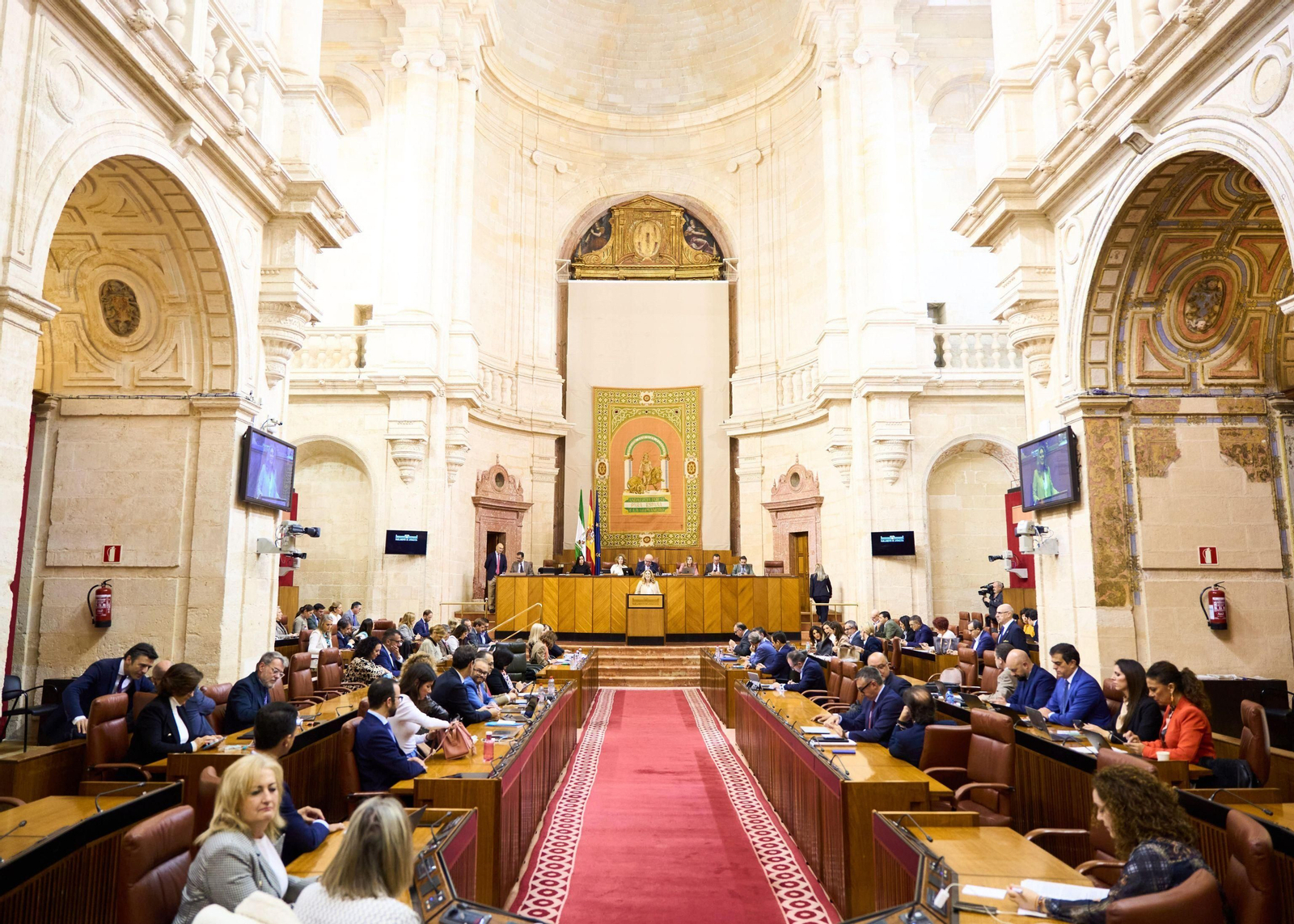Pleno en el Parlamento Andaluz