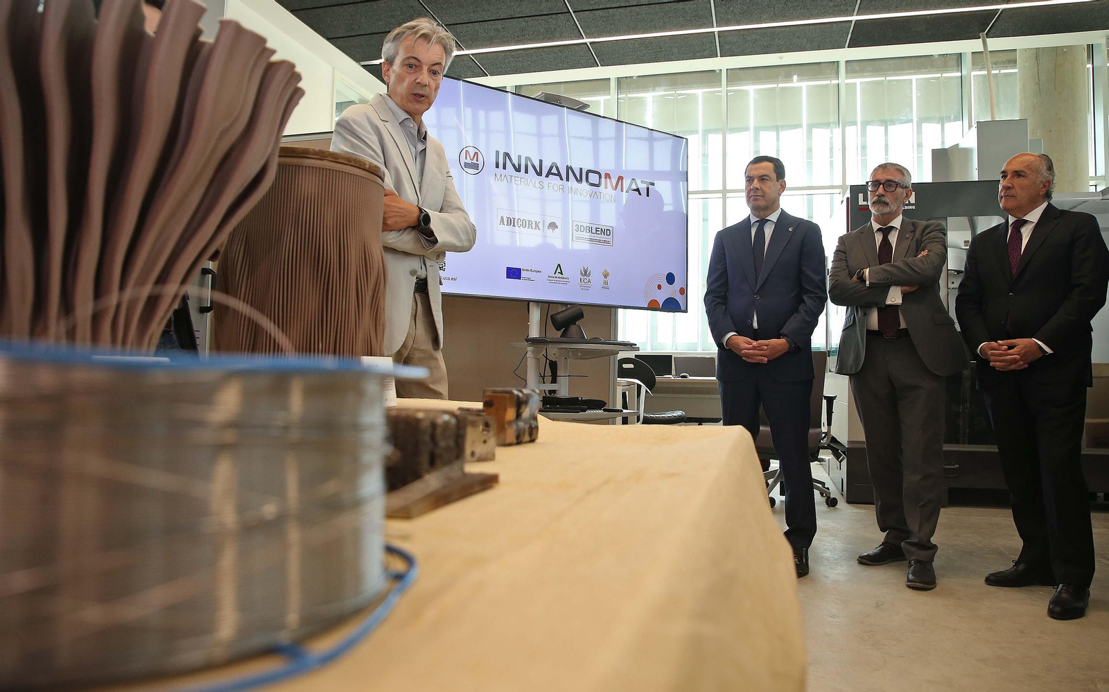 Imágenes de la inauguración del Centro de Innovación UCA SEA del Llano Amarillo de Algeciras