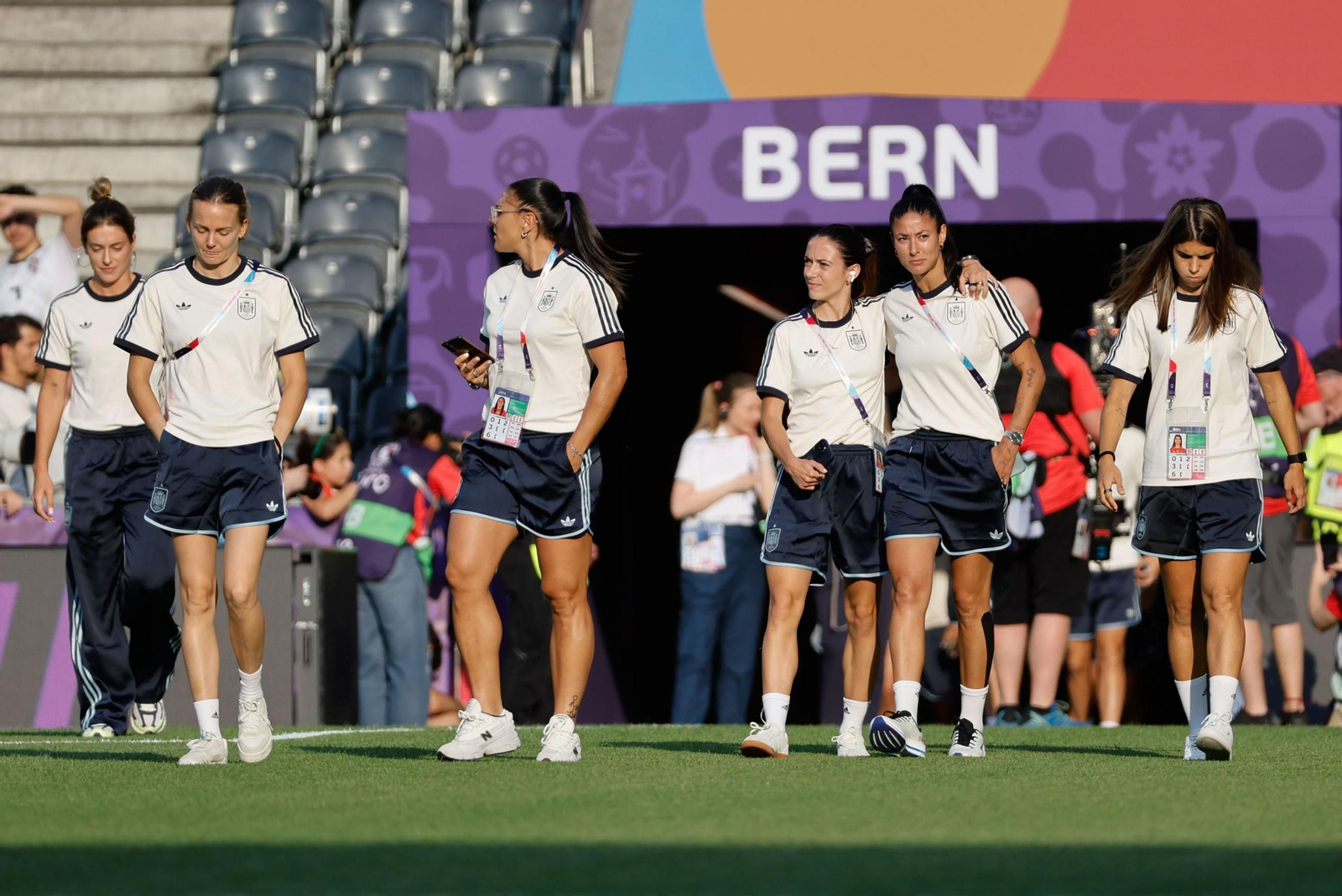 Las fotos del España - Portugal en la Eurocopa femenina