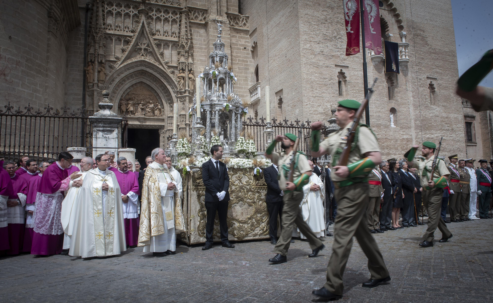 Las imágenes de la procesión del Corpus Christi de Sevilla 2022