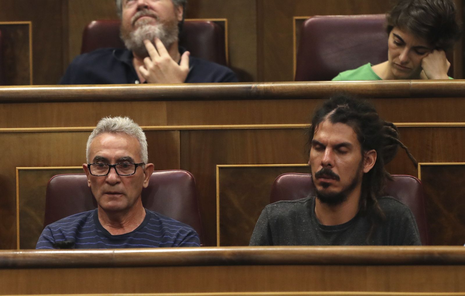 La moción de censura de Podemos contra Rajoy en imágenes