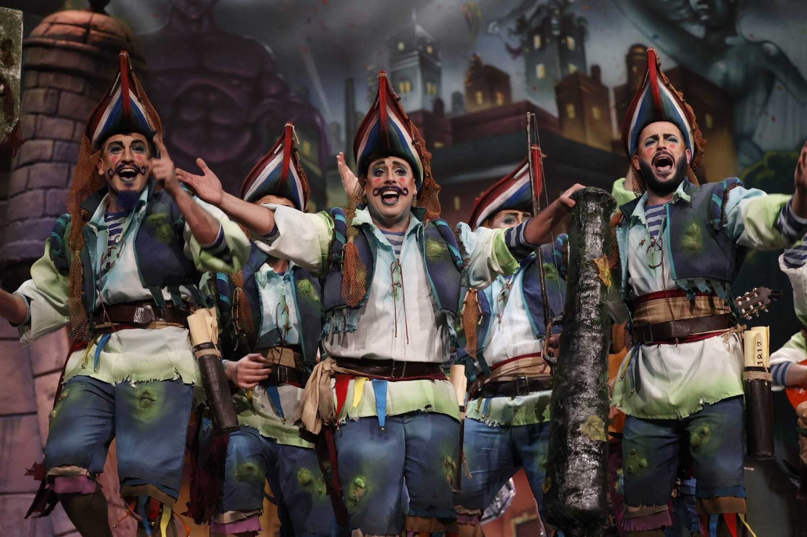 La comparsa 'Cádiz de mi alma'.