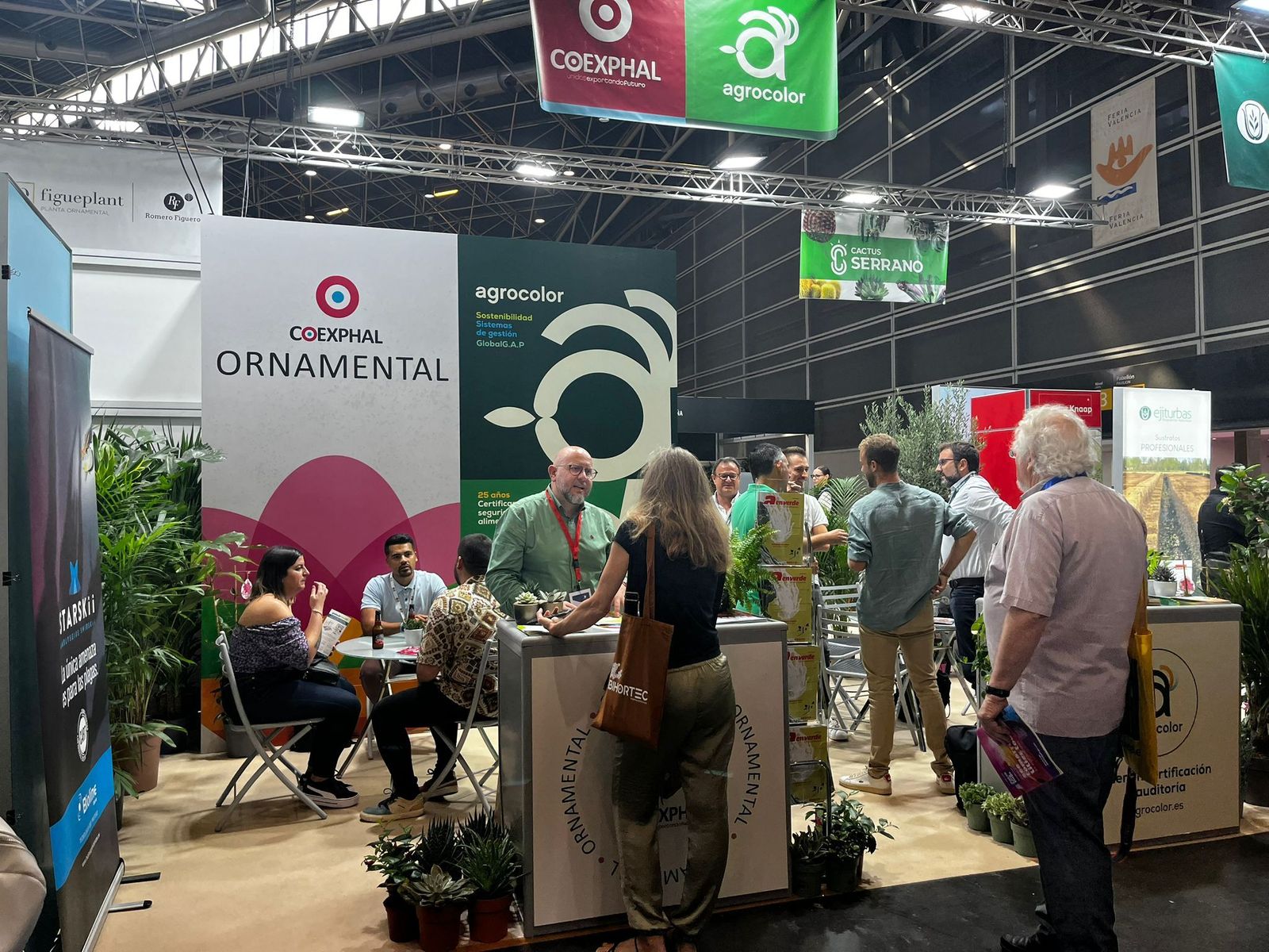 Stand de COEXPHAL en Iberflora
