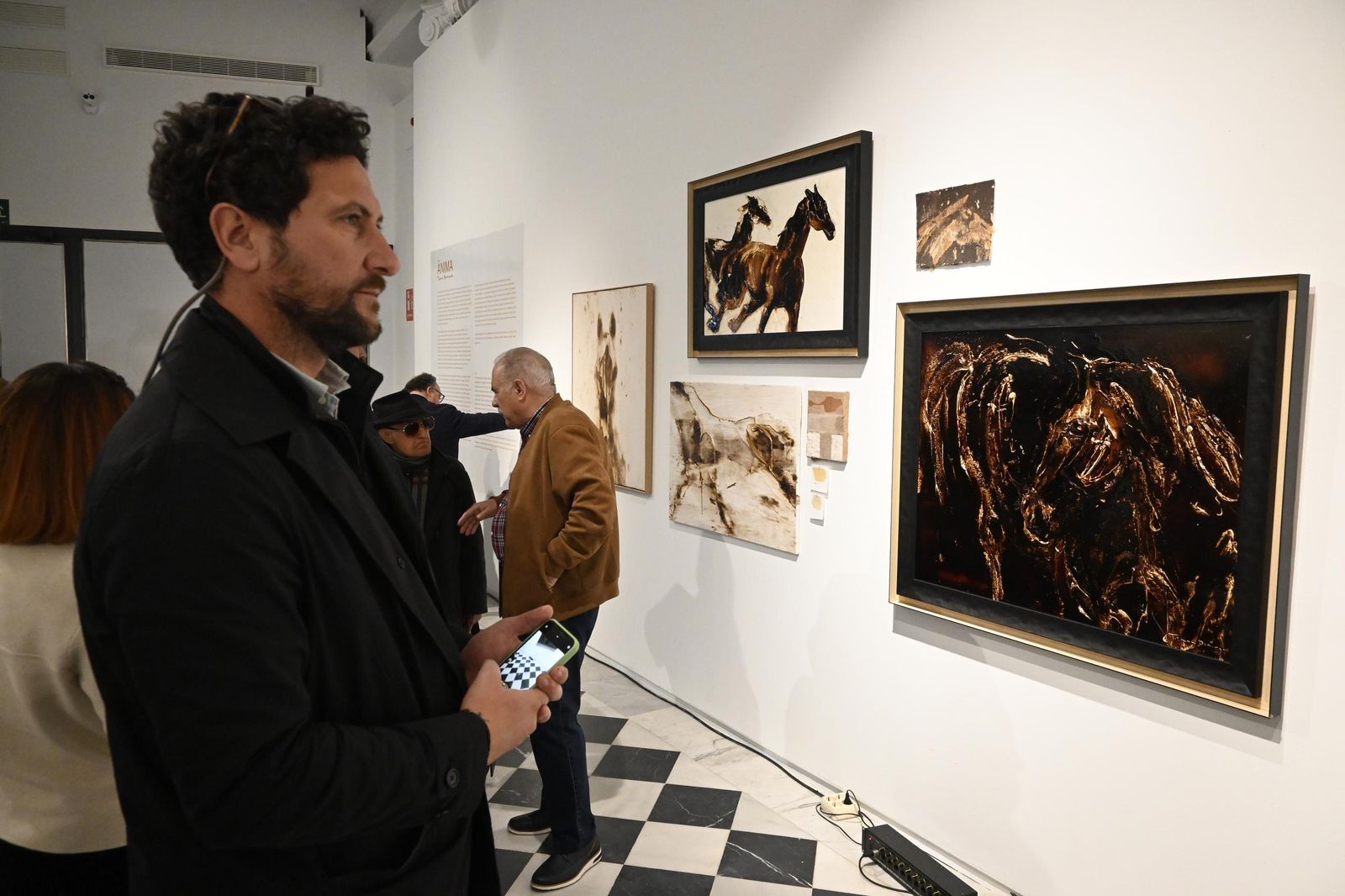 Inauguración de la exposición `Ánima´ de Tiziana Domínguez