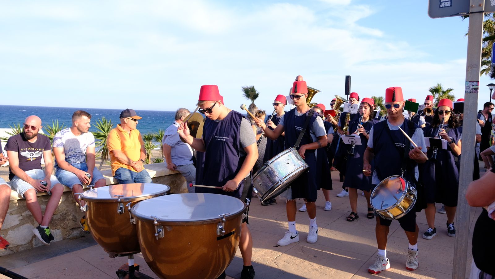Moros y Cristianos de Mojácar en la Playa del Lance, en imágenes