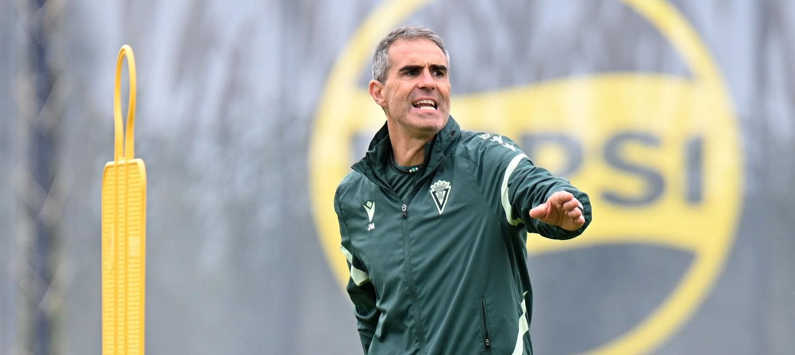 Garitano en la sesión del martes.