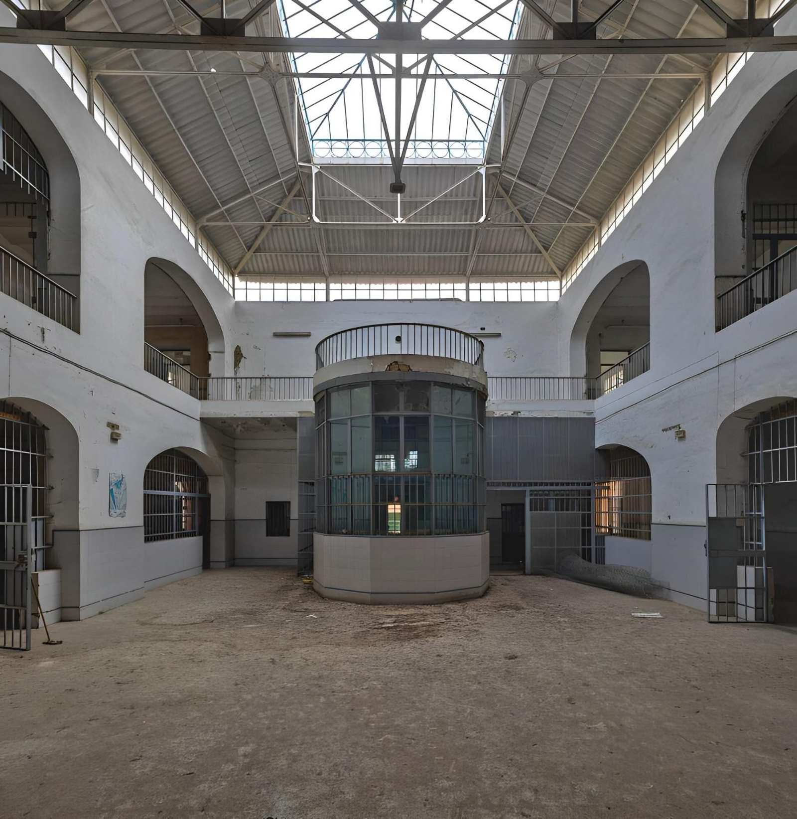 Una imagen del día que cerró la cárcel.