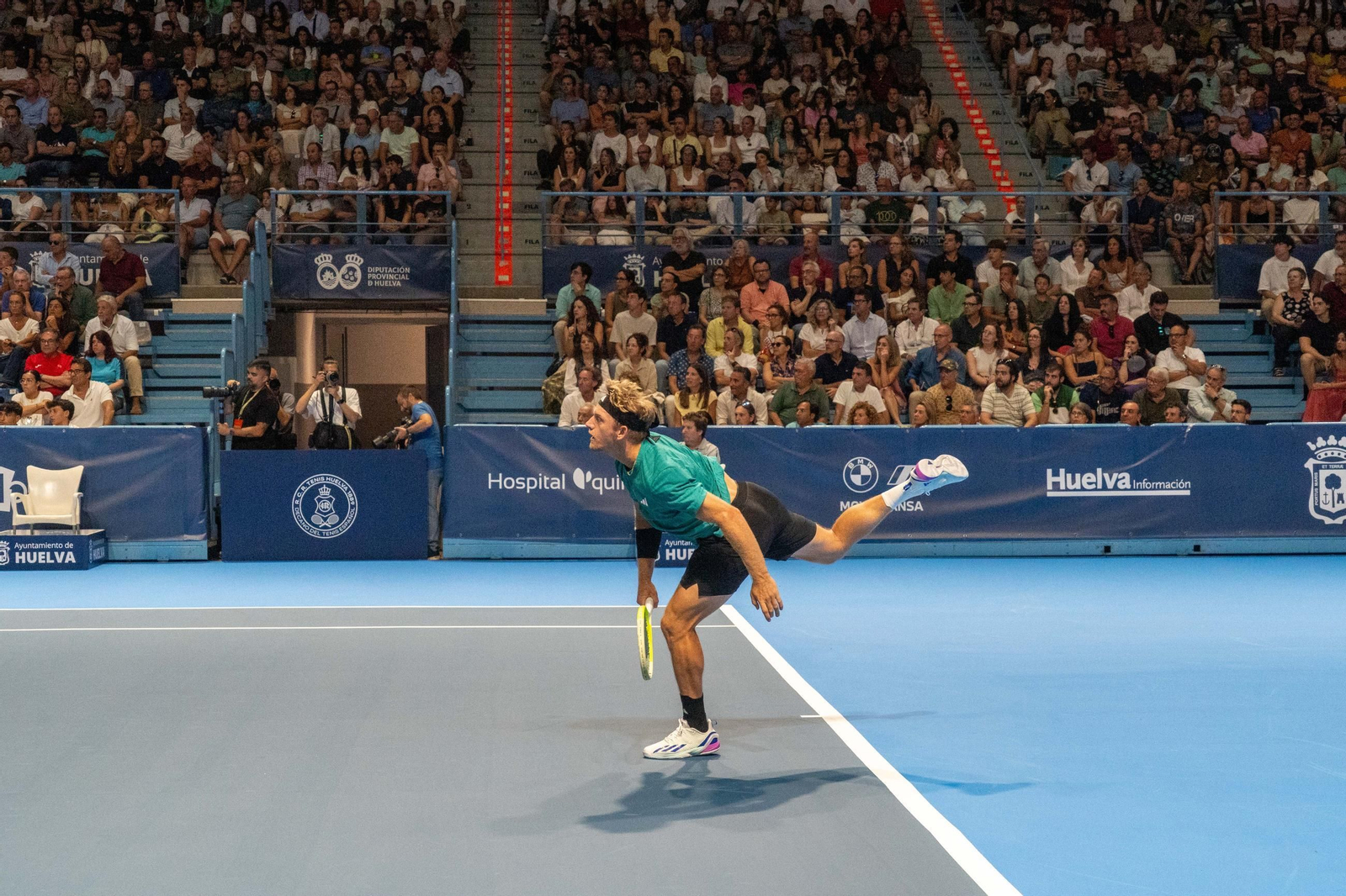 Imágenes de la final masculina de la Copa del Rey de tenis entre Daniil Medvedev y Alejandro Davidovich