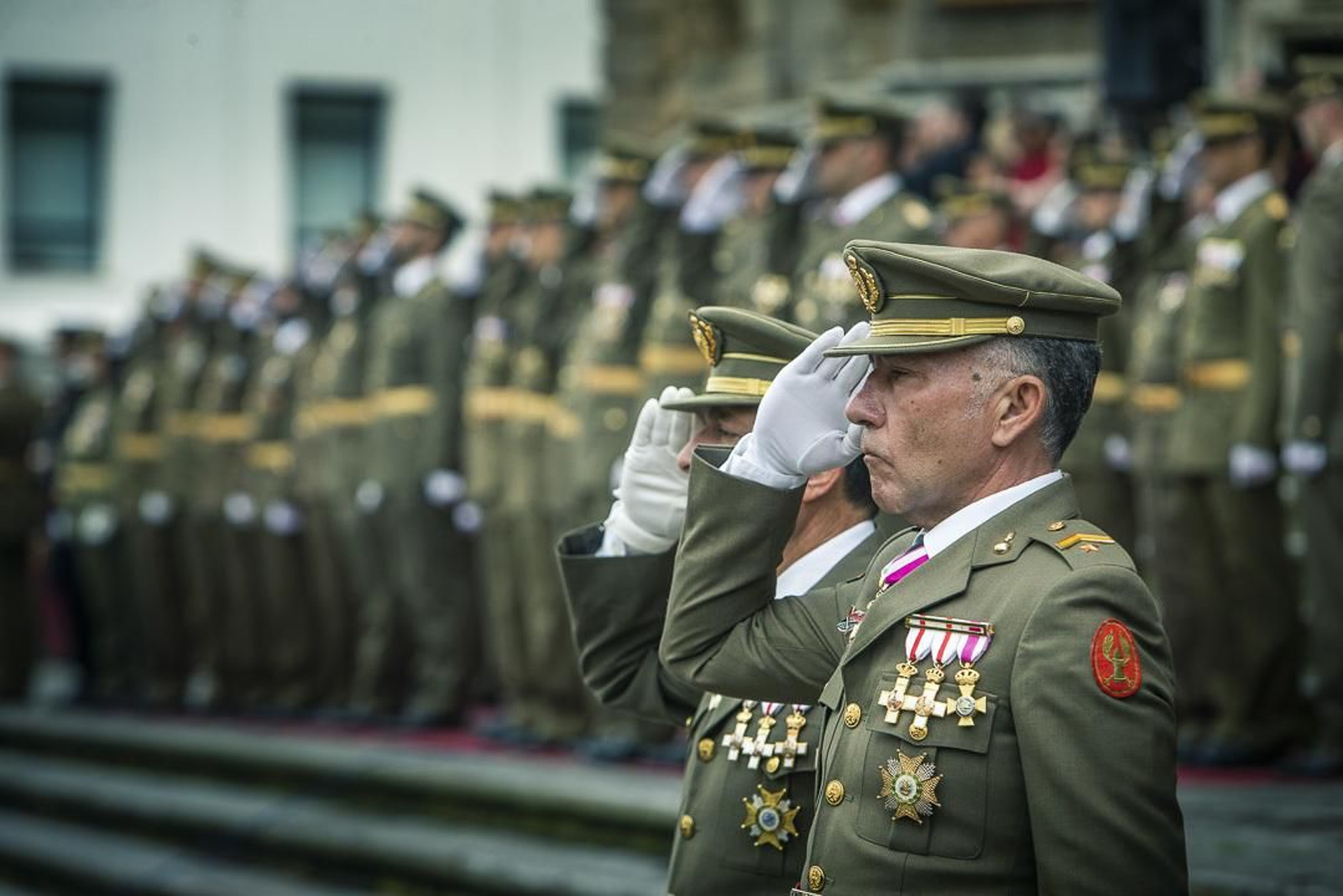150 años de la llegada a Cádiz del Regimiento de Artillería. Jura de Bandera civil.