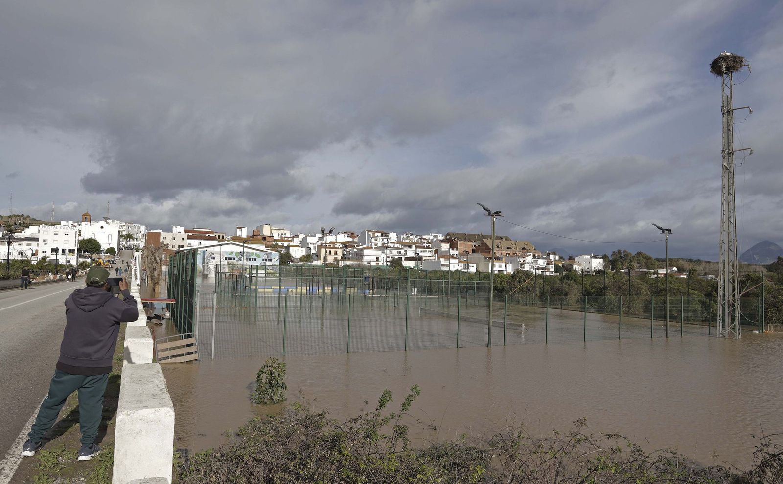 San Martín del Tesorillo después de la borrasca Marta, en imágenes