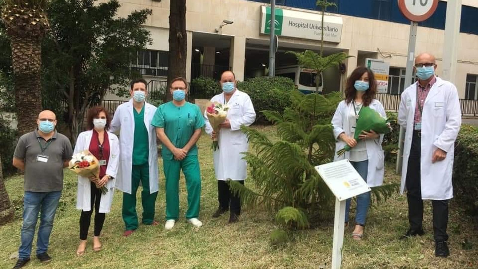 Homenaje a los donantes en el Hospital Puerta del Mar