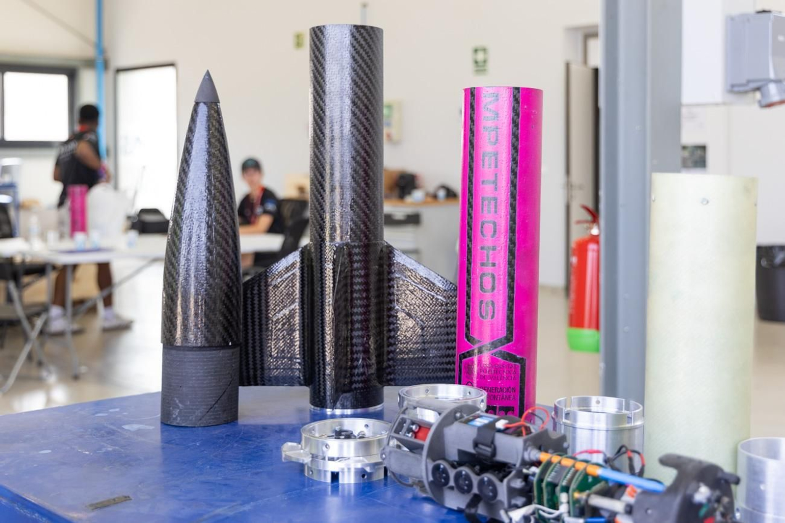 Así ha sido el primer lanzamiento de un cohete en Jaén