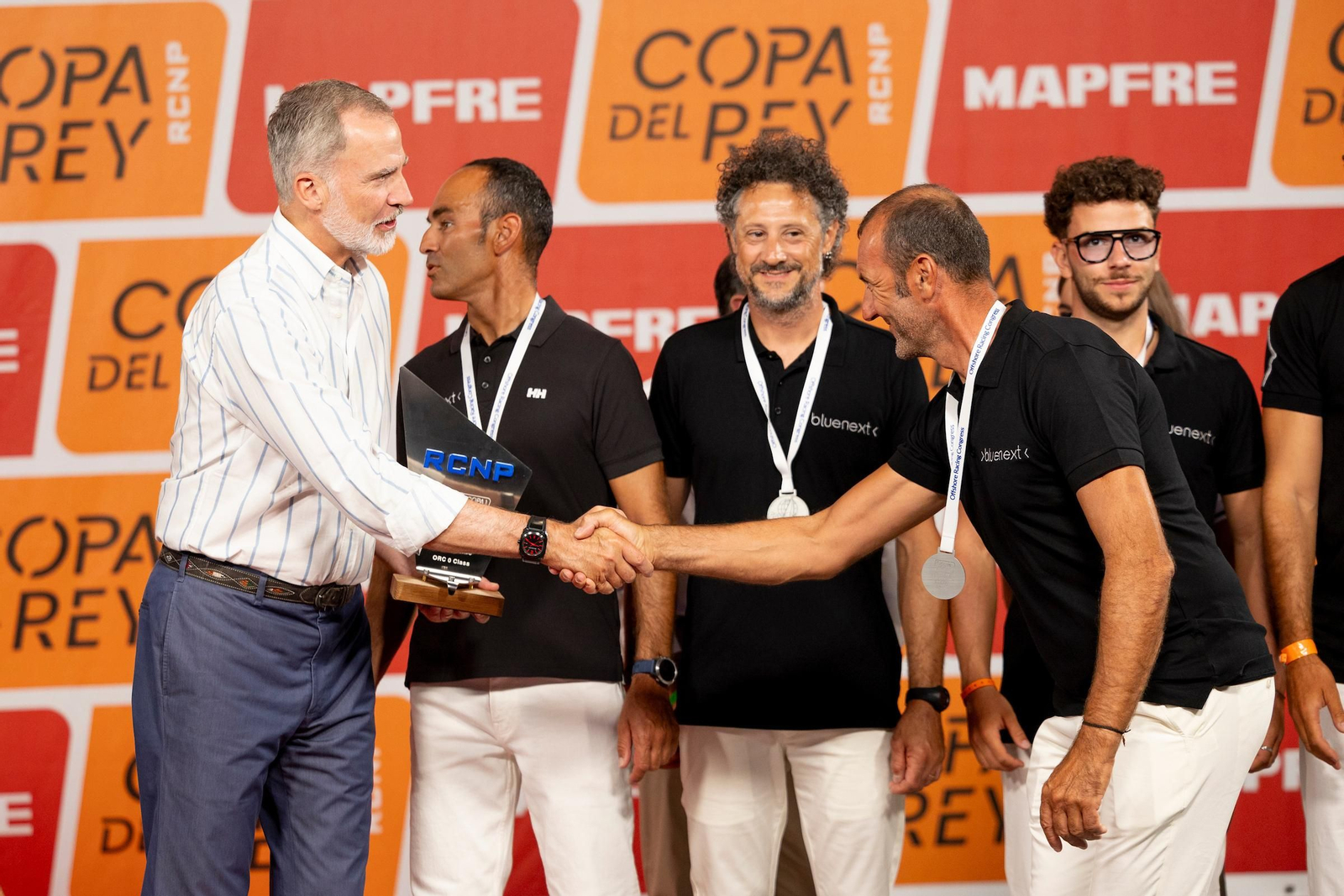 Las fotos de la entrega de premios de la Copa del Rey Mapfre de vela