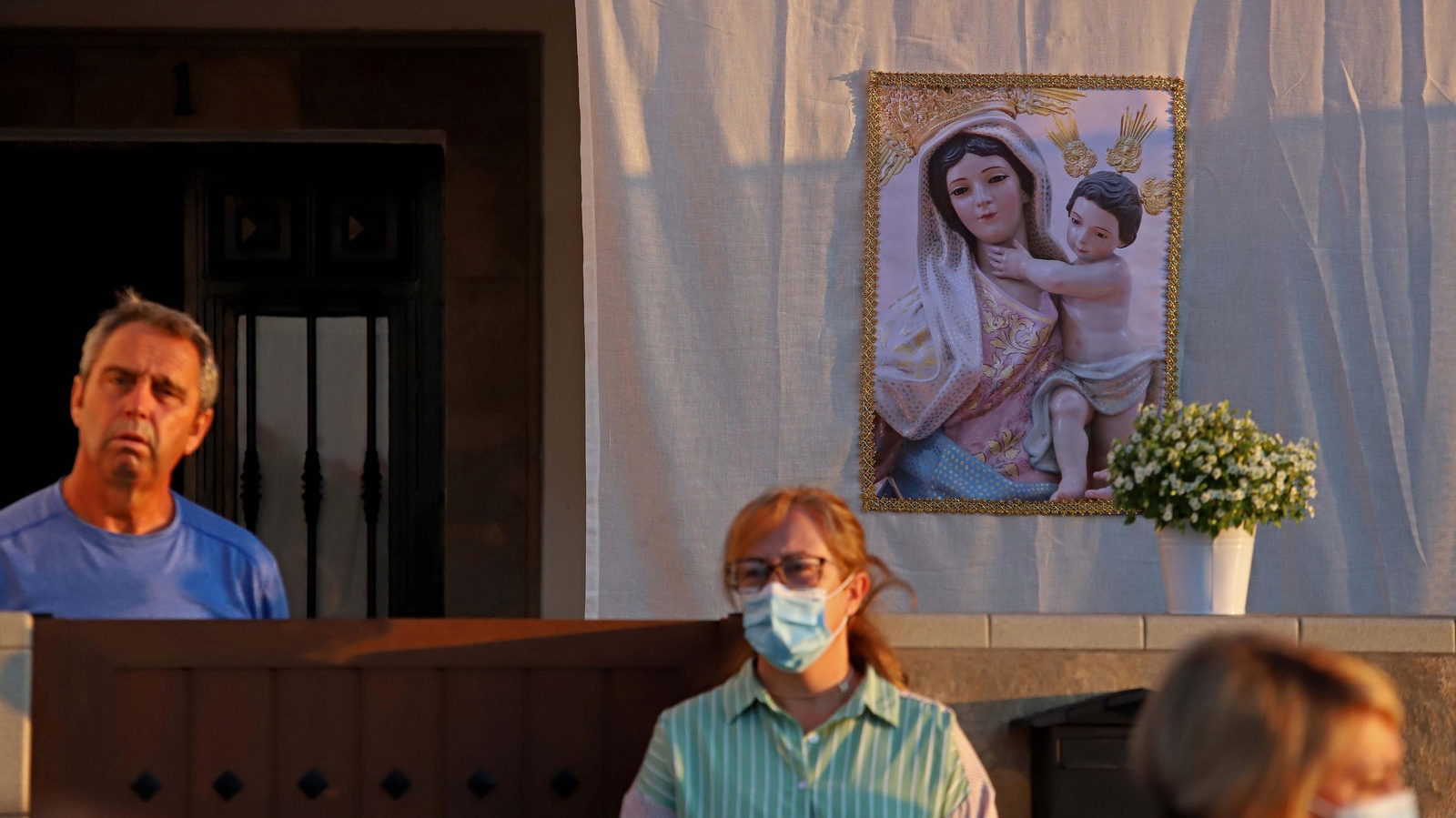 Fotos del Rosario de la Aurora de la Patrona de Los Barrios