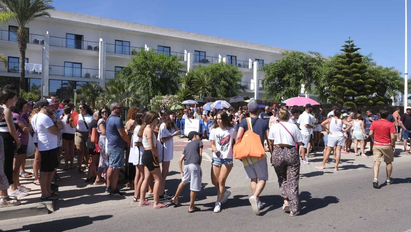 La llegada del Real Madrid a Almería en imágenes