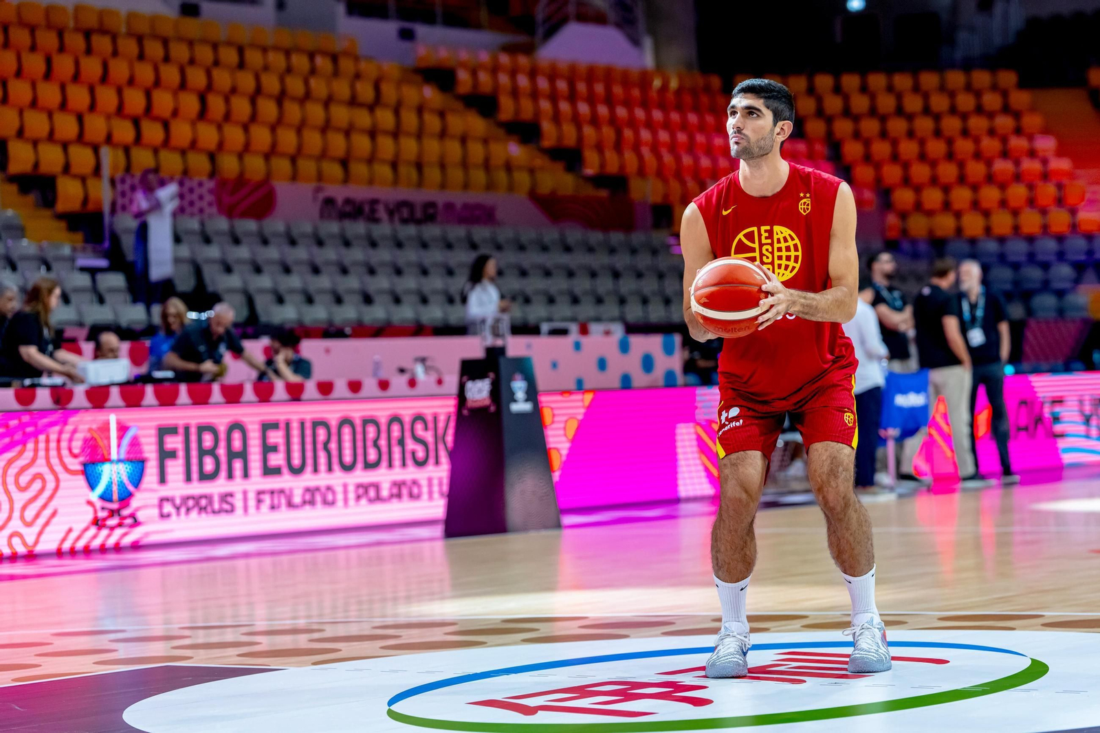 Las fotos del Georgia - España de baloncesto