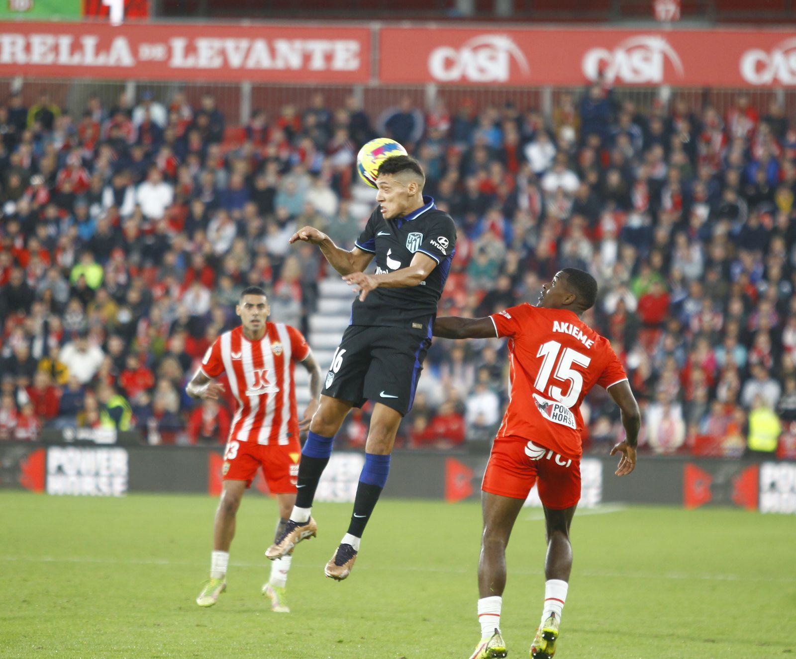 Imágenes del partido U.D. Almería-Atlético de Madrid