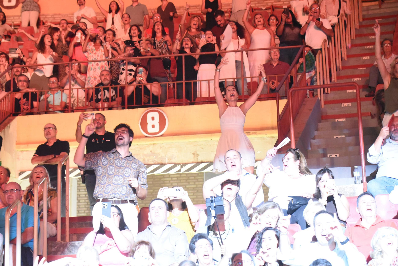 Concierto de Raphael en la plaza de toros de Córdoba