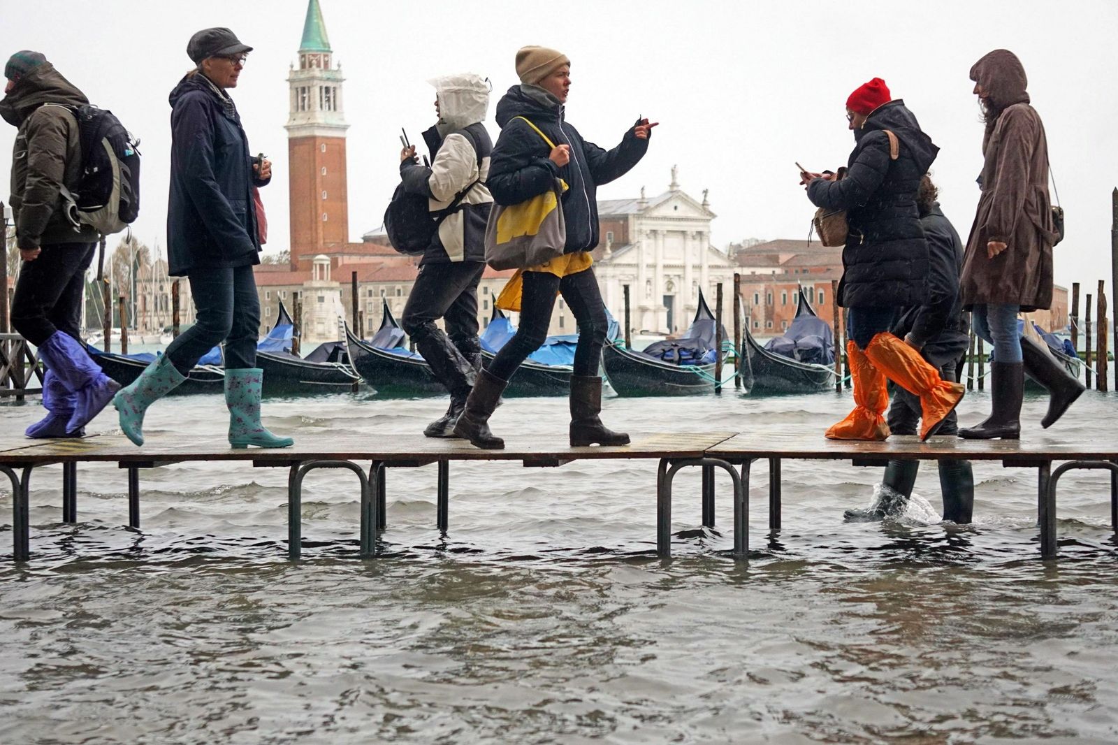 Las inundaciones de Venecia en imágenes
