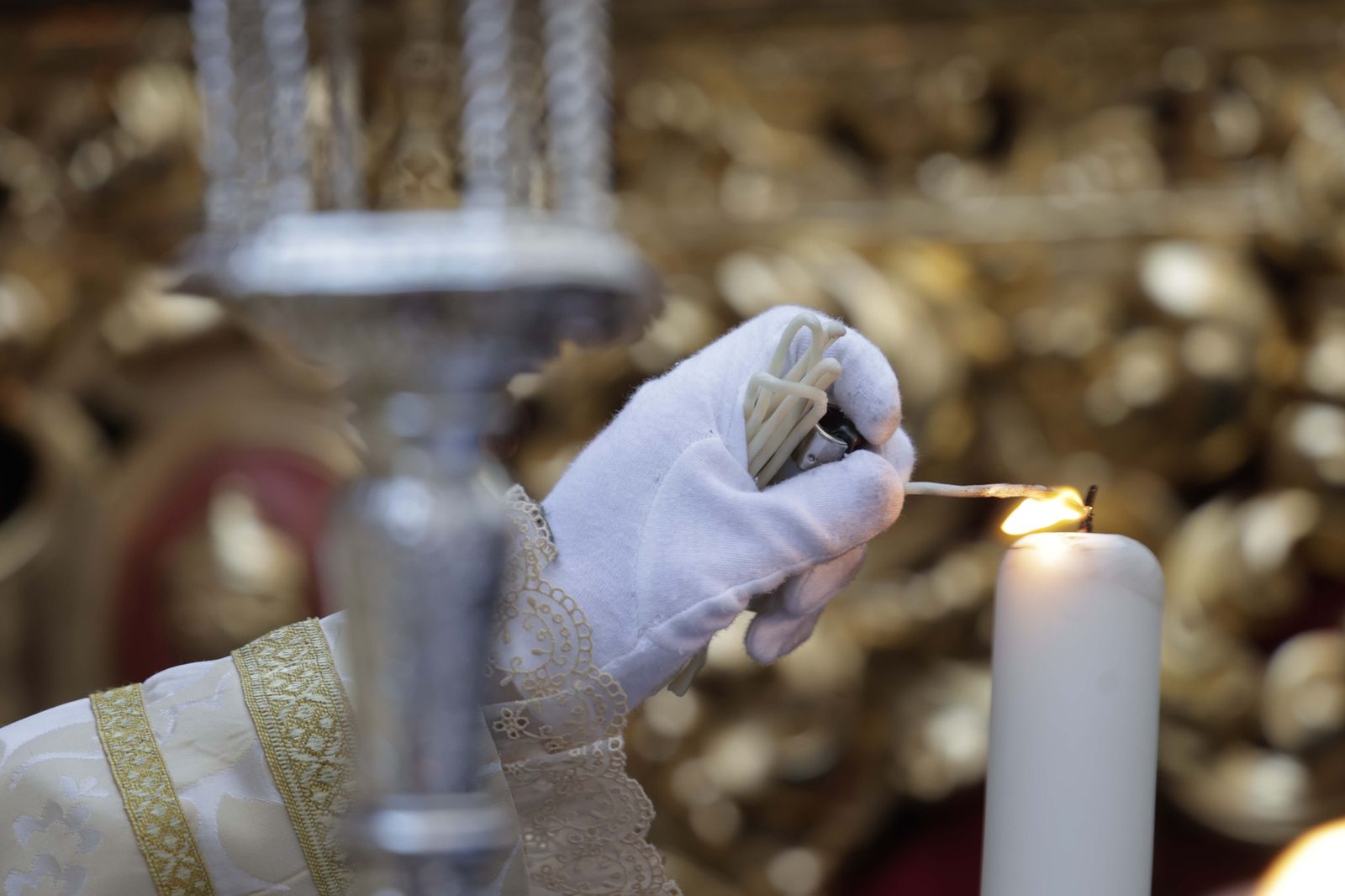 Imágenes de la procesión de la Virgen del Amparo